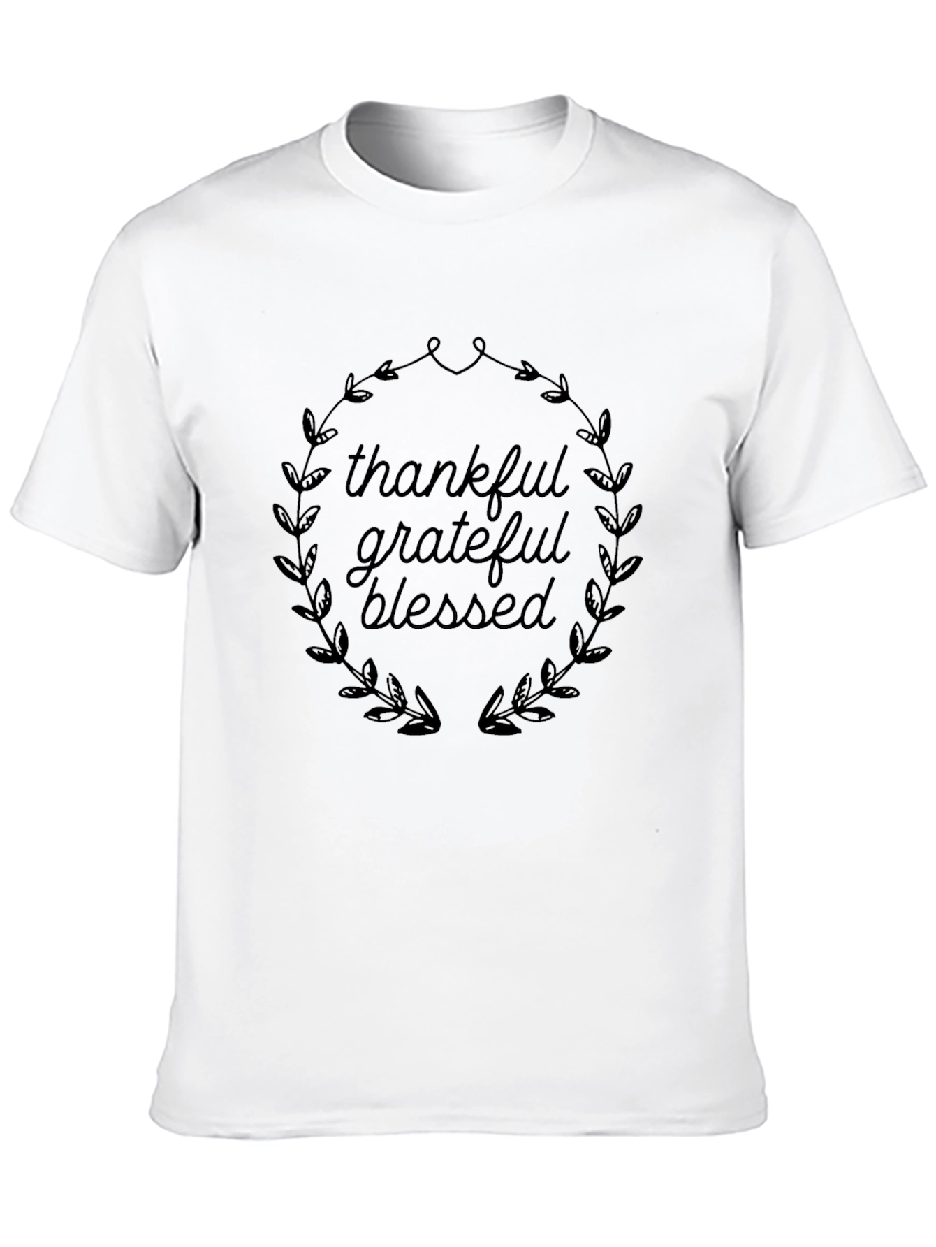 Thankful Grateful Blessed Graphic Tee