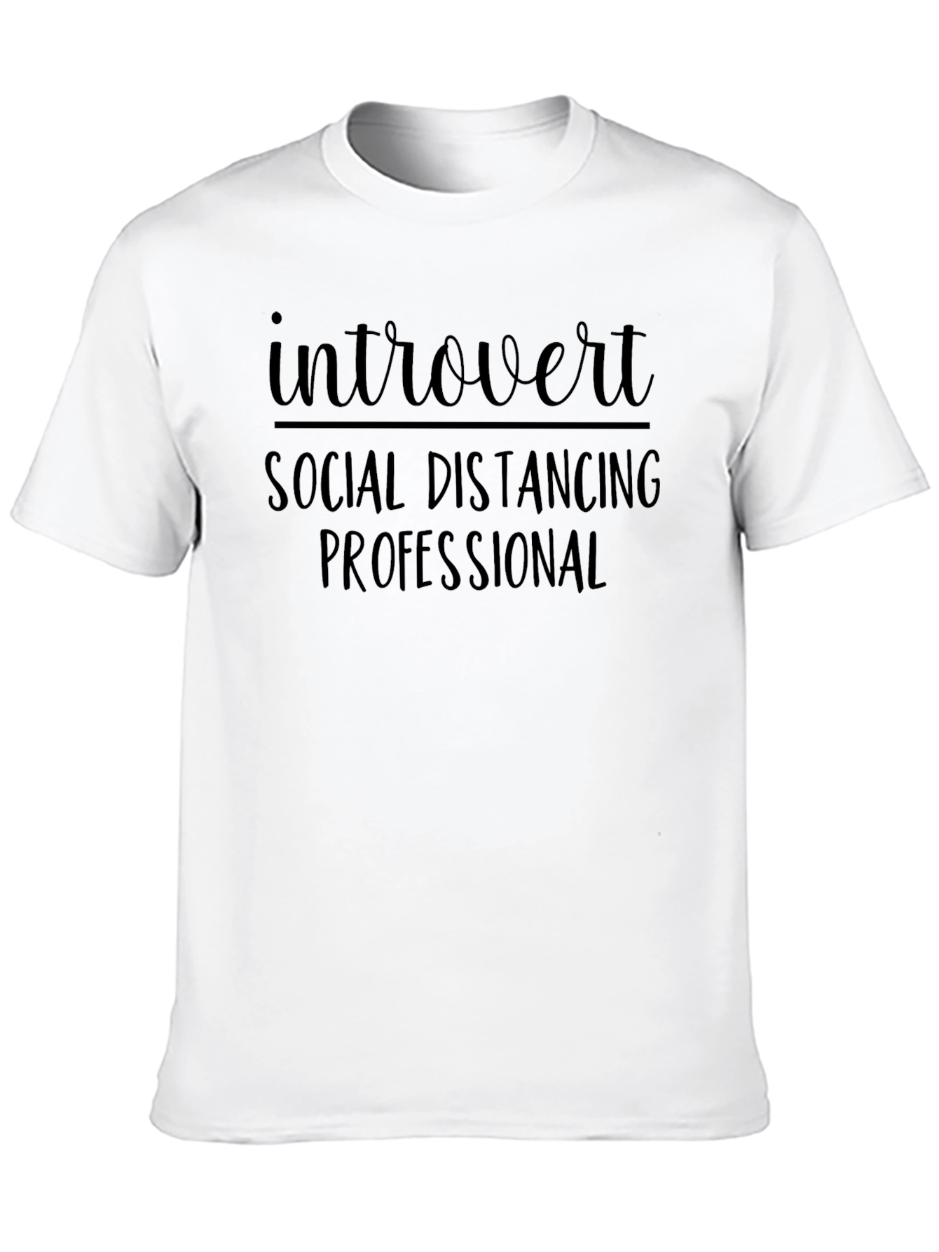 Introvert Social Distancing T-Shirt
