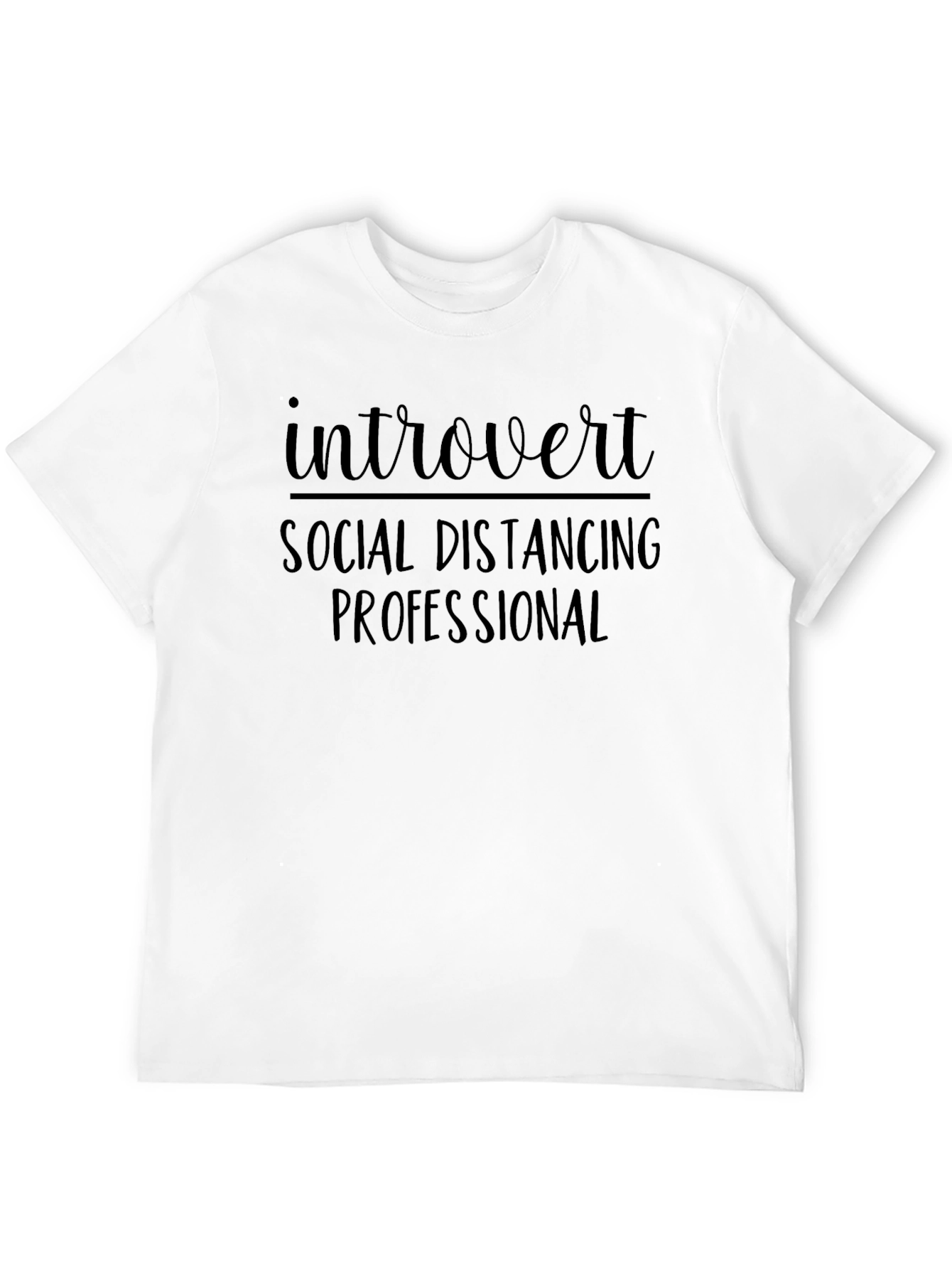 Introvert Social Distancing T-Shirt