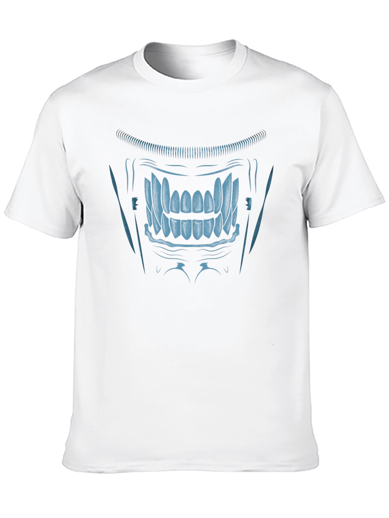 Monster Grin Graphic Tee - Cool Black T-Shirt