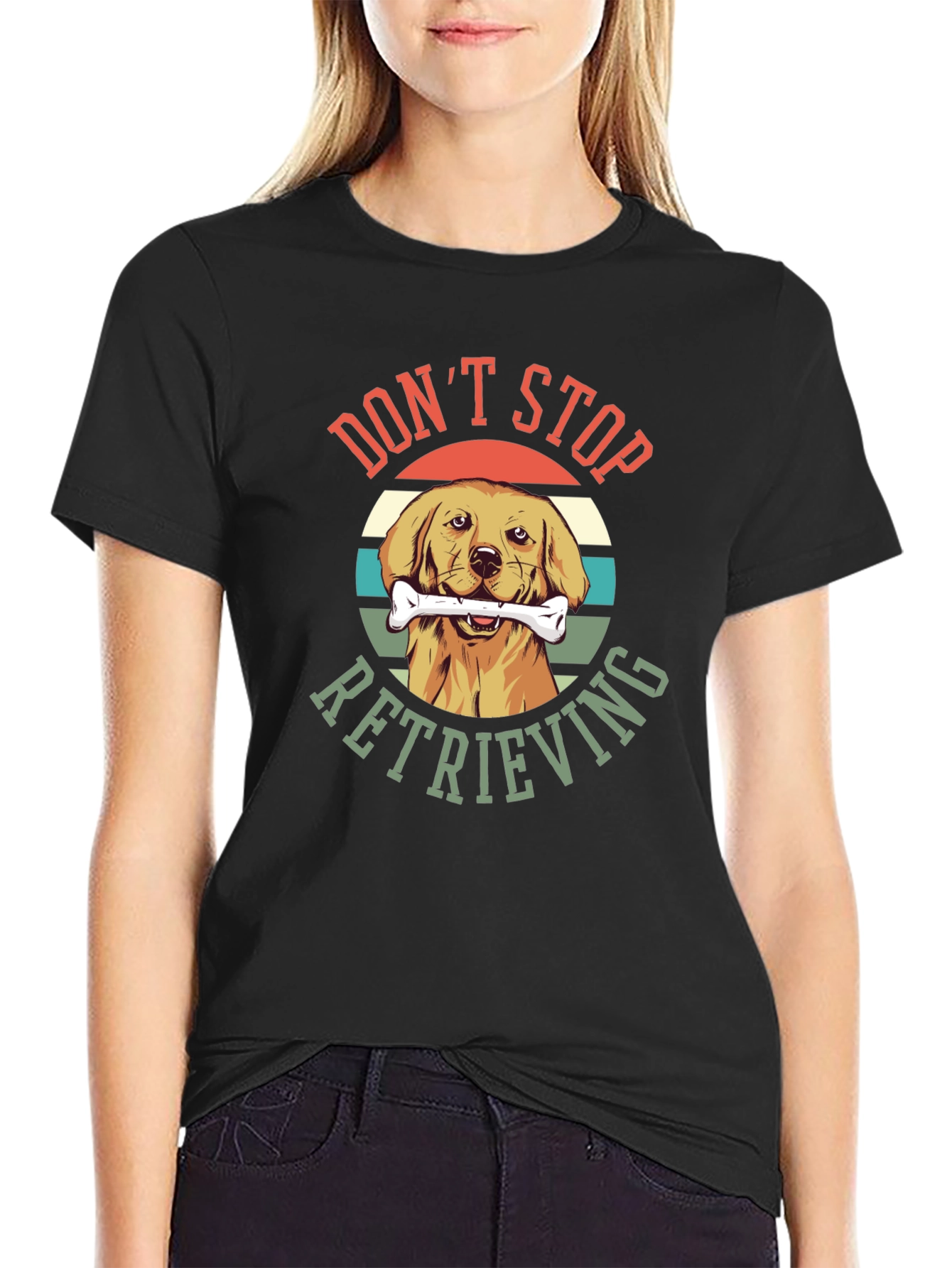 Dont Stop Retrieving Dog T-Shirt