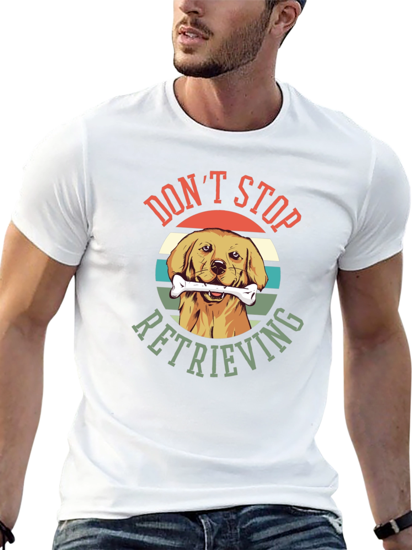 Dont Stop Retrieving Dog T-Shirt