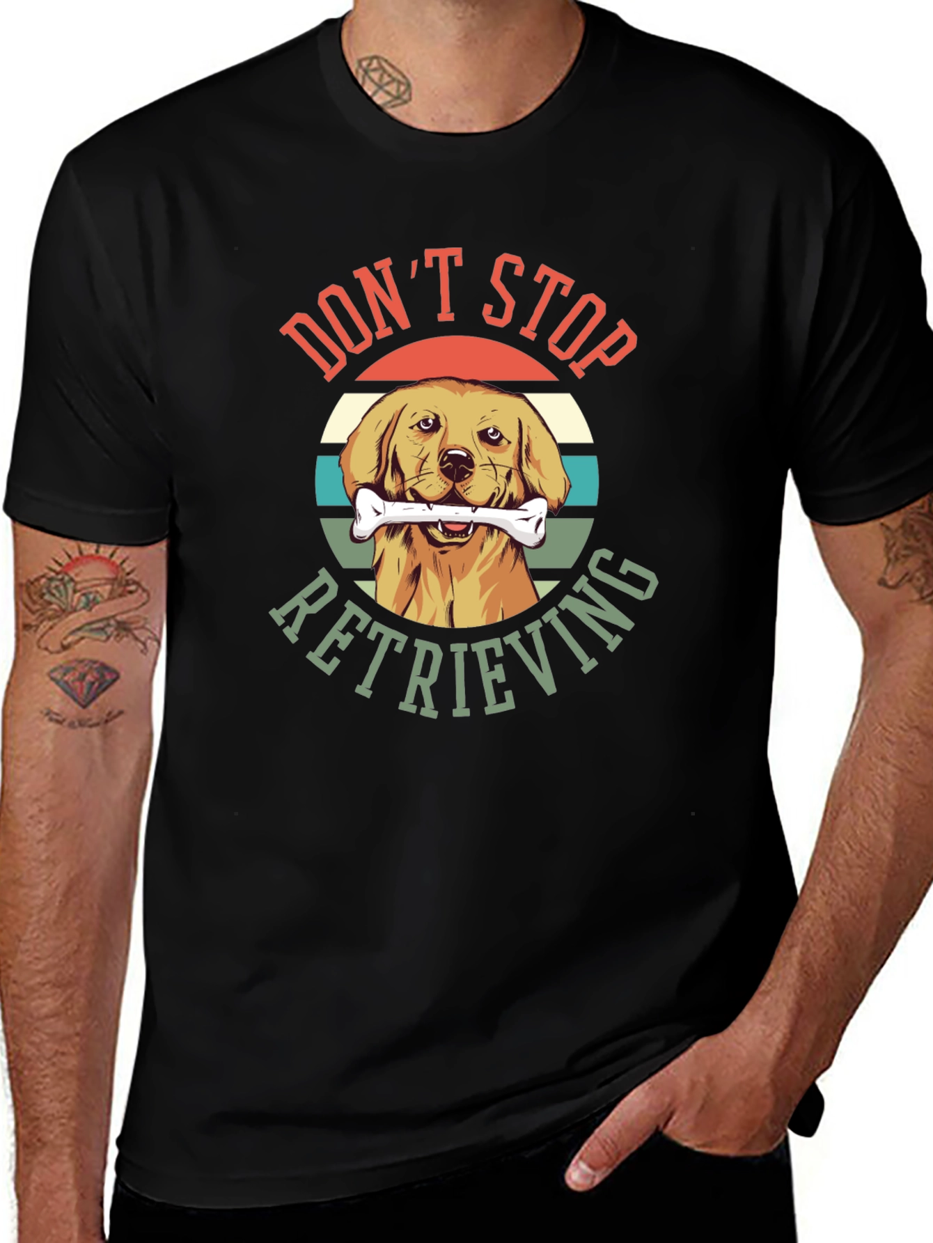 Dont Stop Retrieving Dog T-Shirt