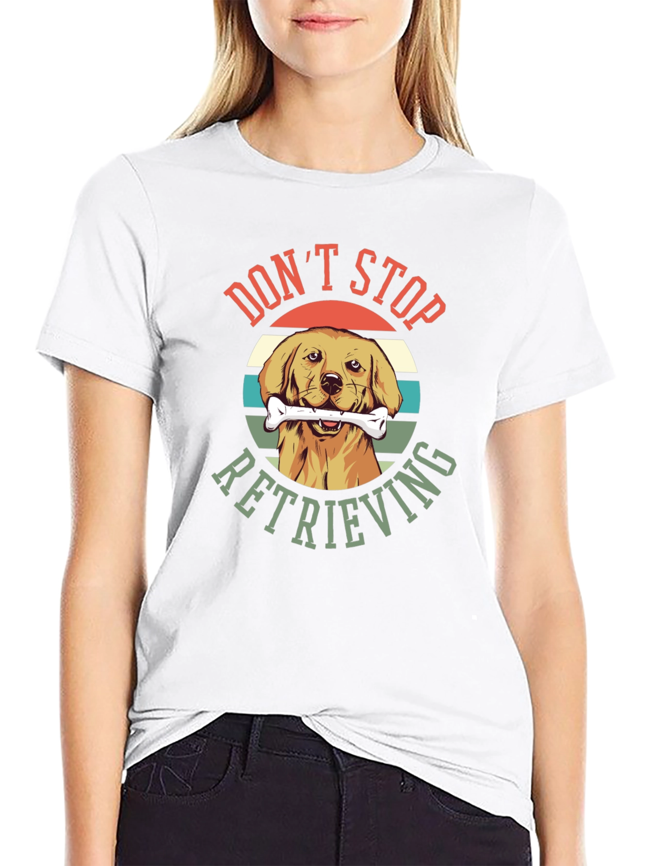 Dont Stop Retrieving Dog T-Shirt