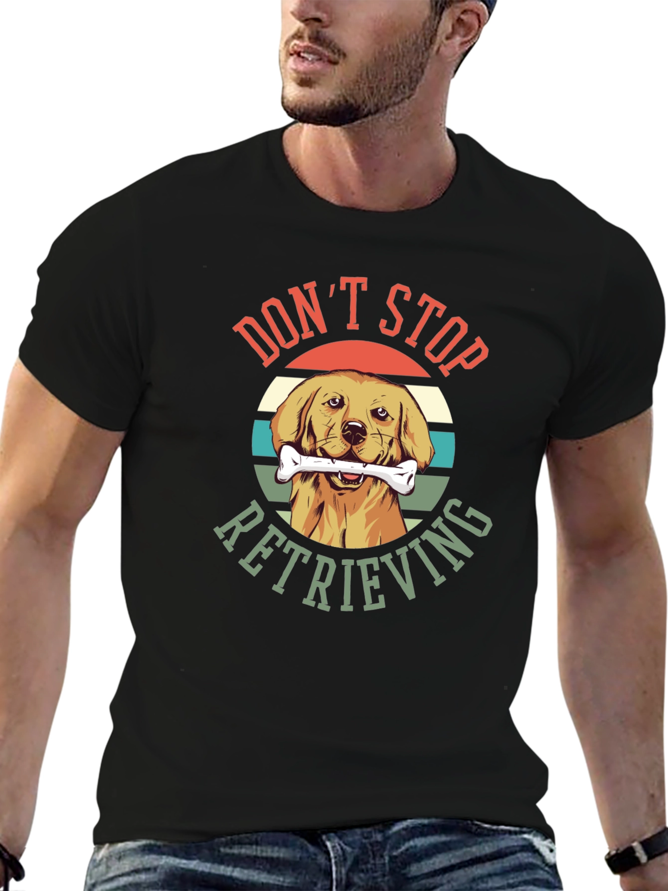 Dont Stop Retrieving Dog T-Shirt