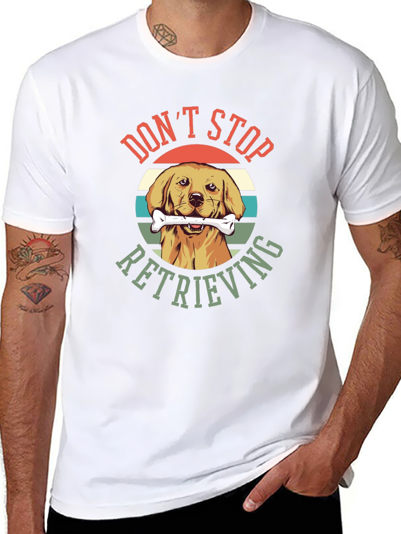 Dont Stop Retrieving Dog T-Shirt