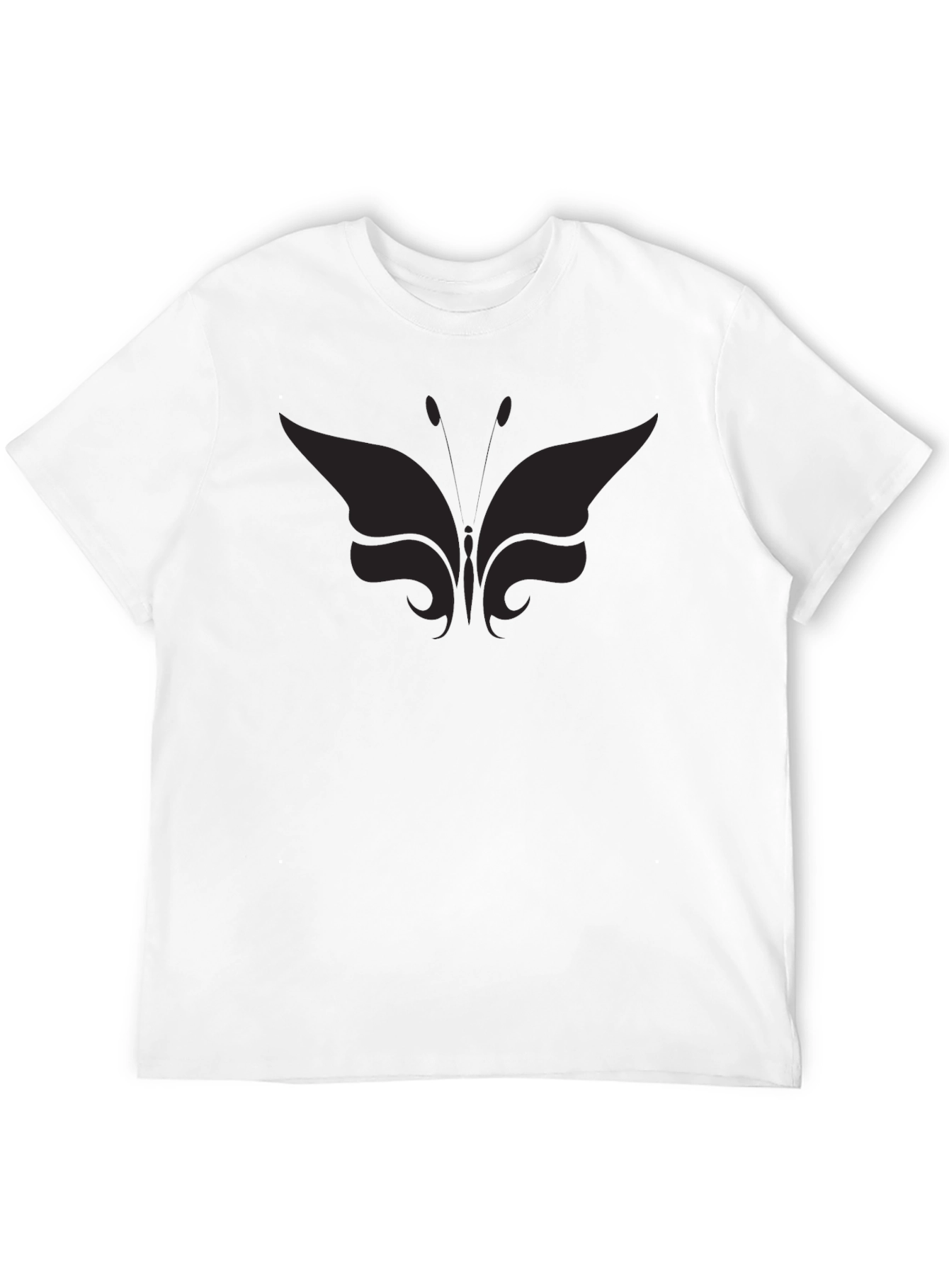 Butterfly Graphic Tee - Soft Cotton Blend Modern Fit