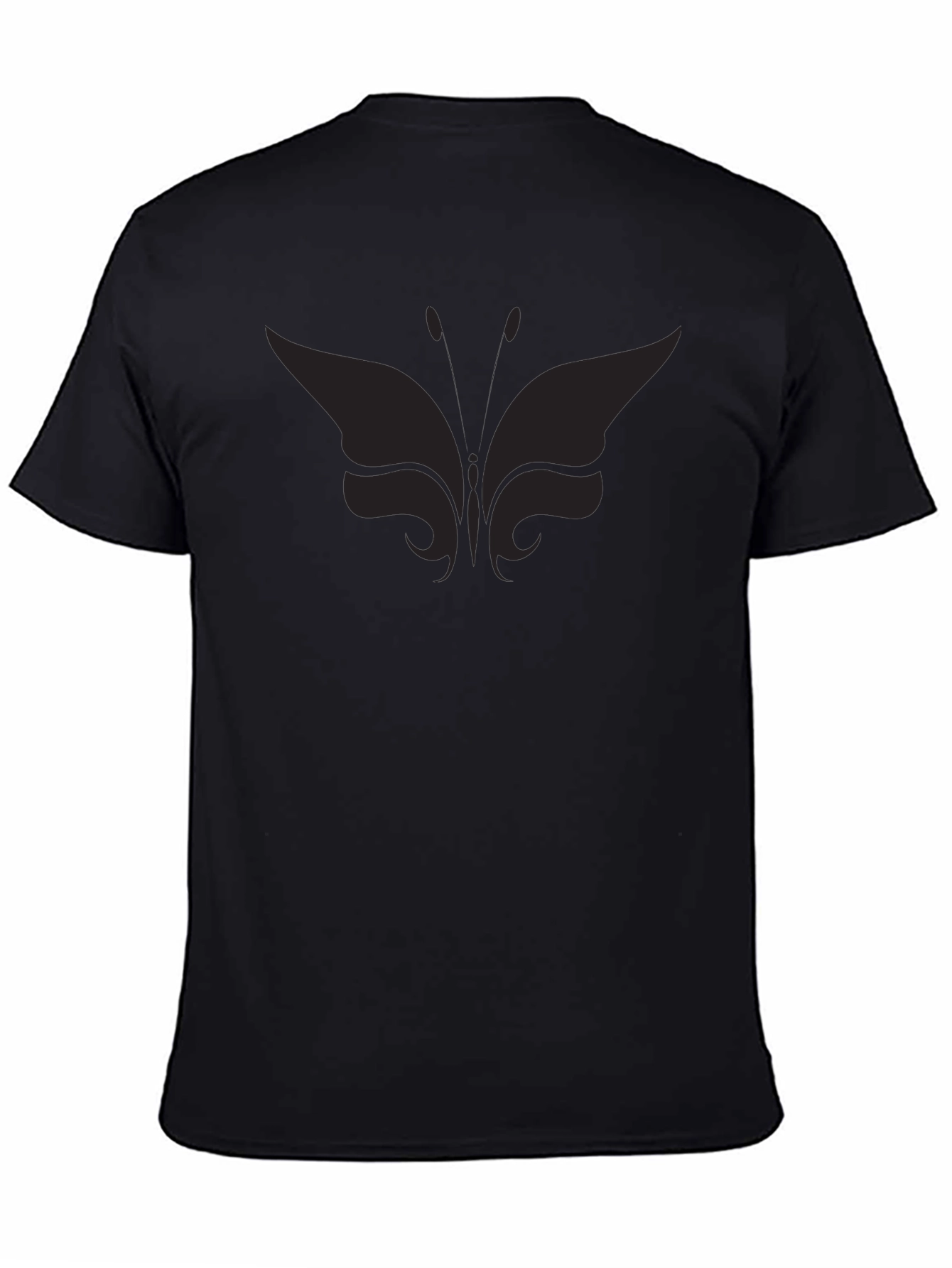 Butterfly Graphic Tee - Soft Cotton Blend Modern Fit