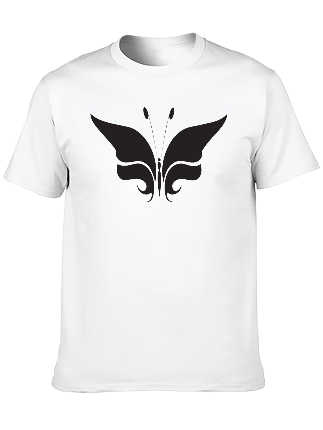 Butterfly Graphic Tee - Soft Cotton Blend Modern Fit