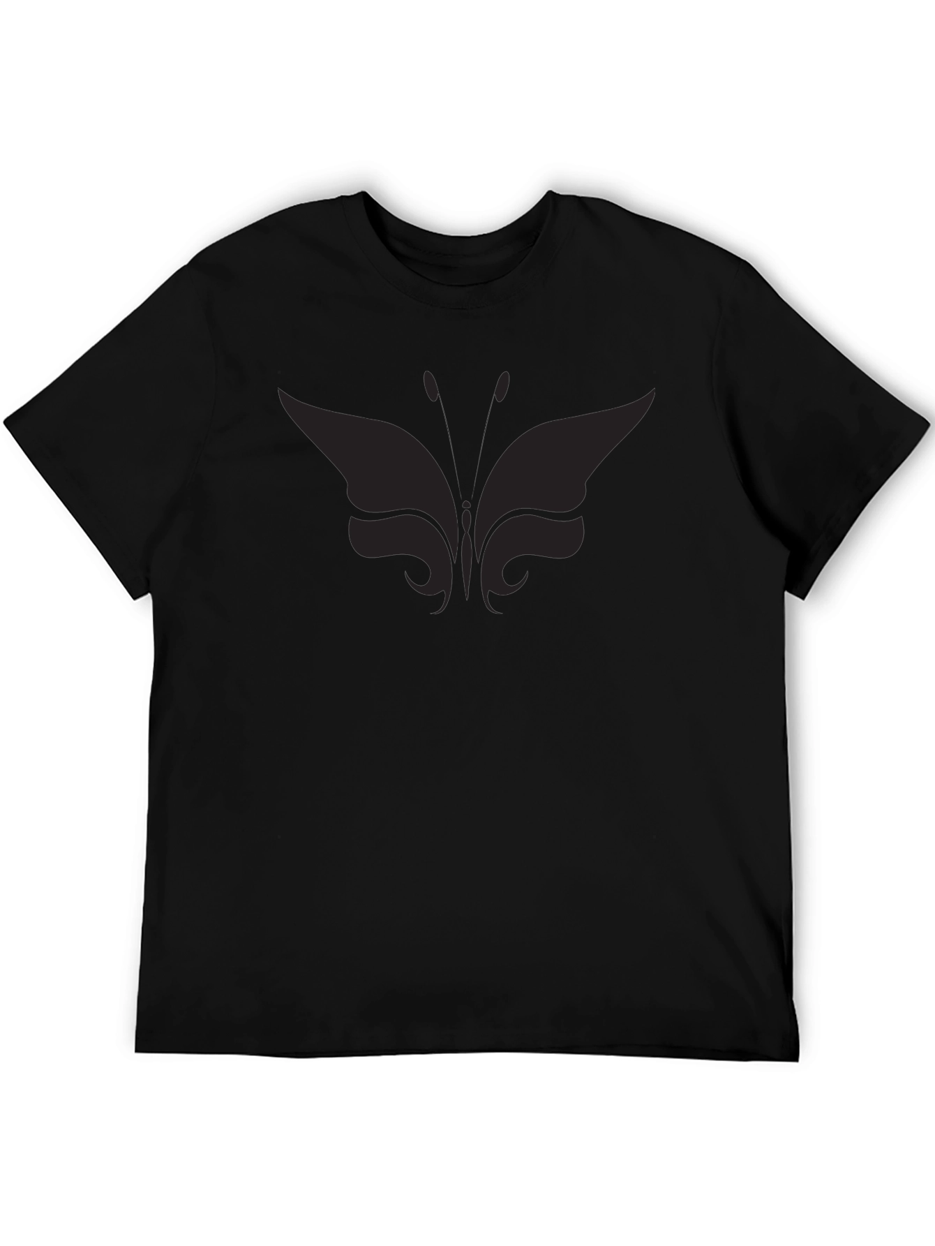 Butterfly Graphic Tee - Soft Cotton Blend Modern Fit