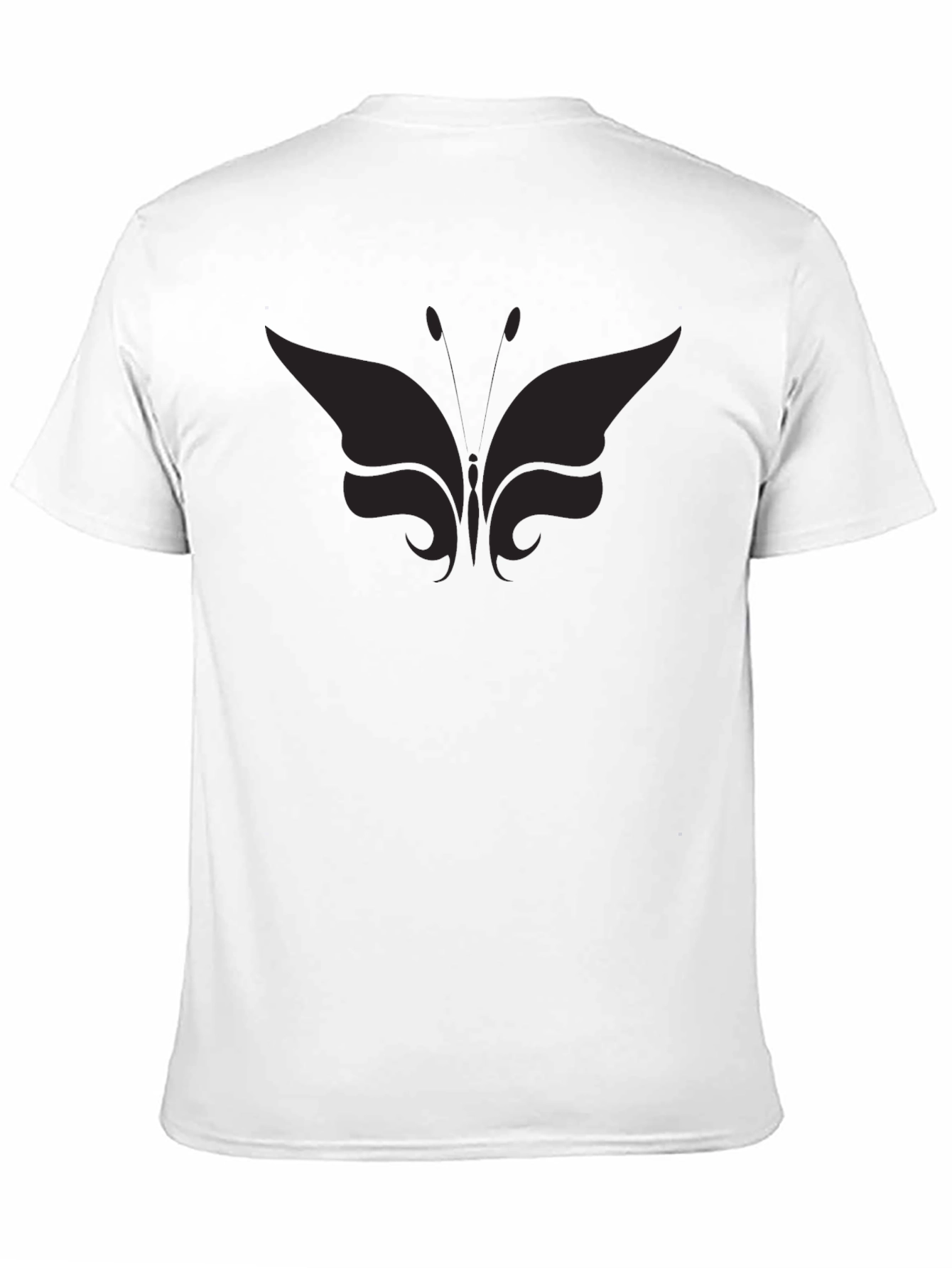Butterfly Graphic Tee - Soft Cotton Blend Modern Fit
