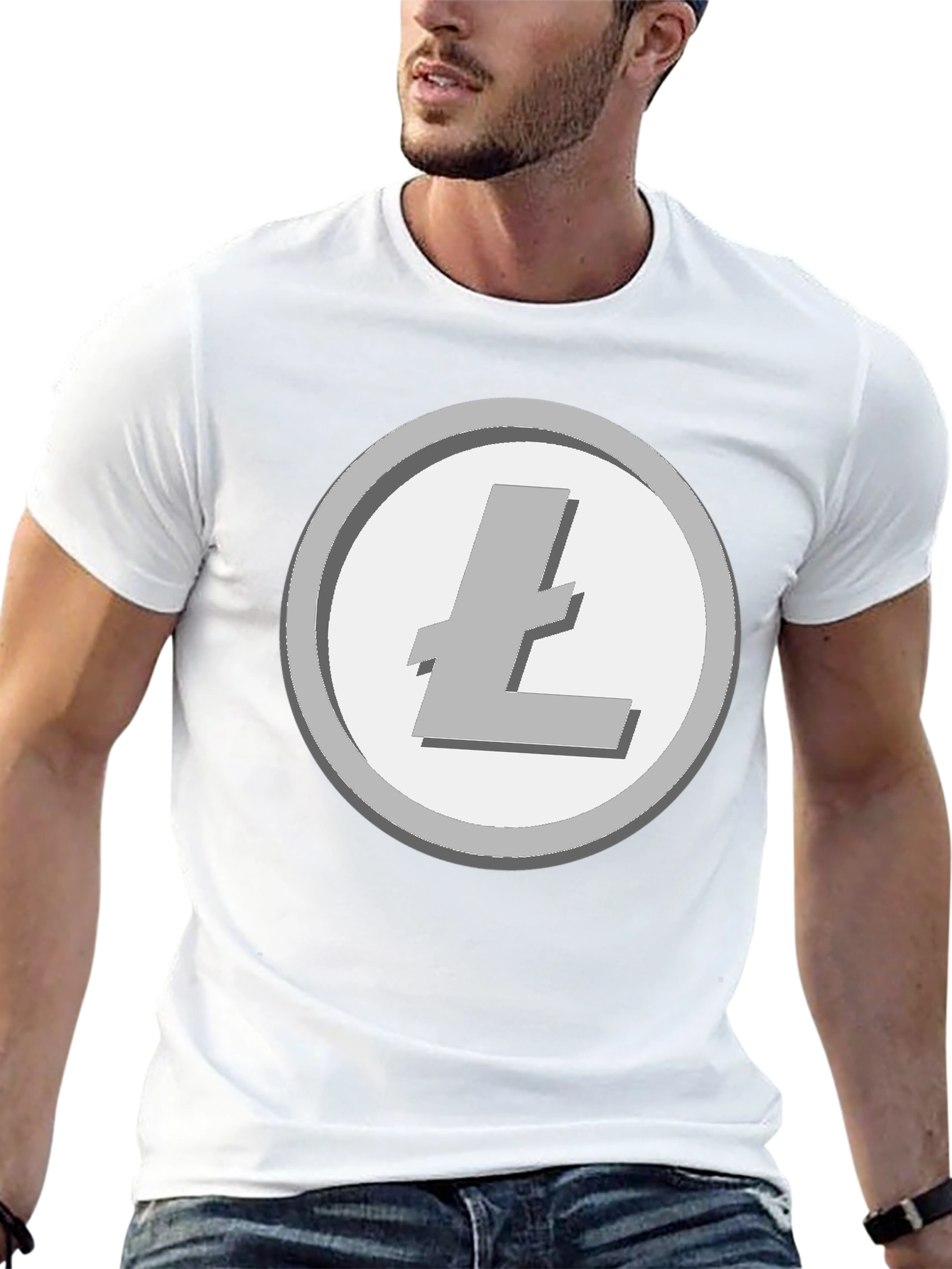 Litecoin Logo Tee - Crypto Style