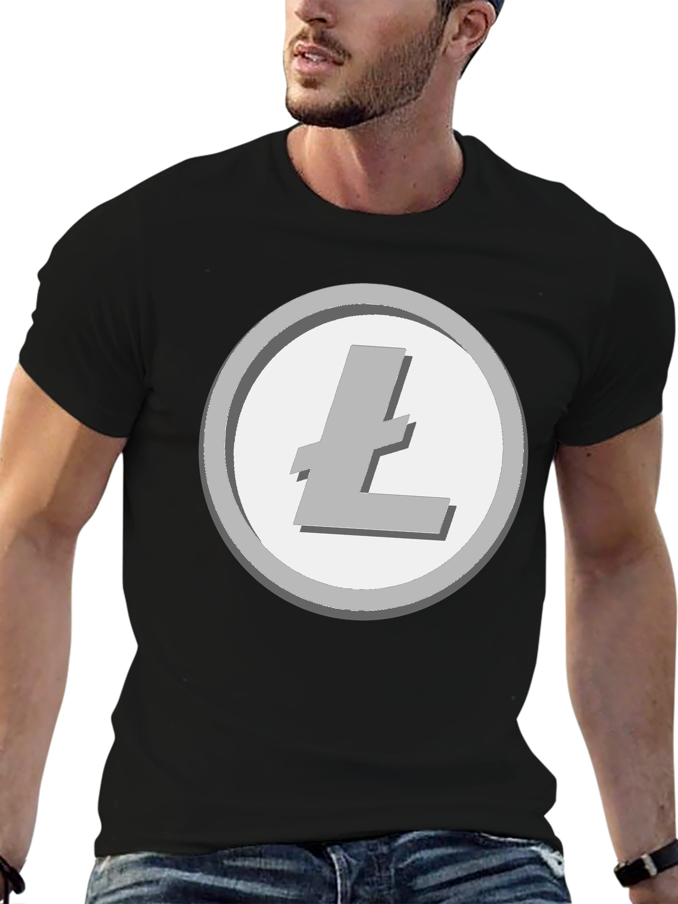 Litecoin Logo Tee - Crypto Style