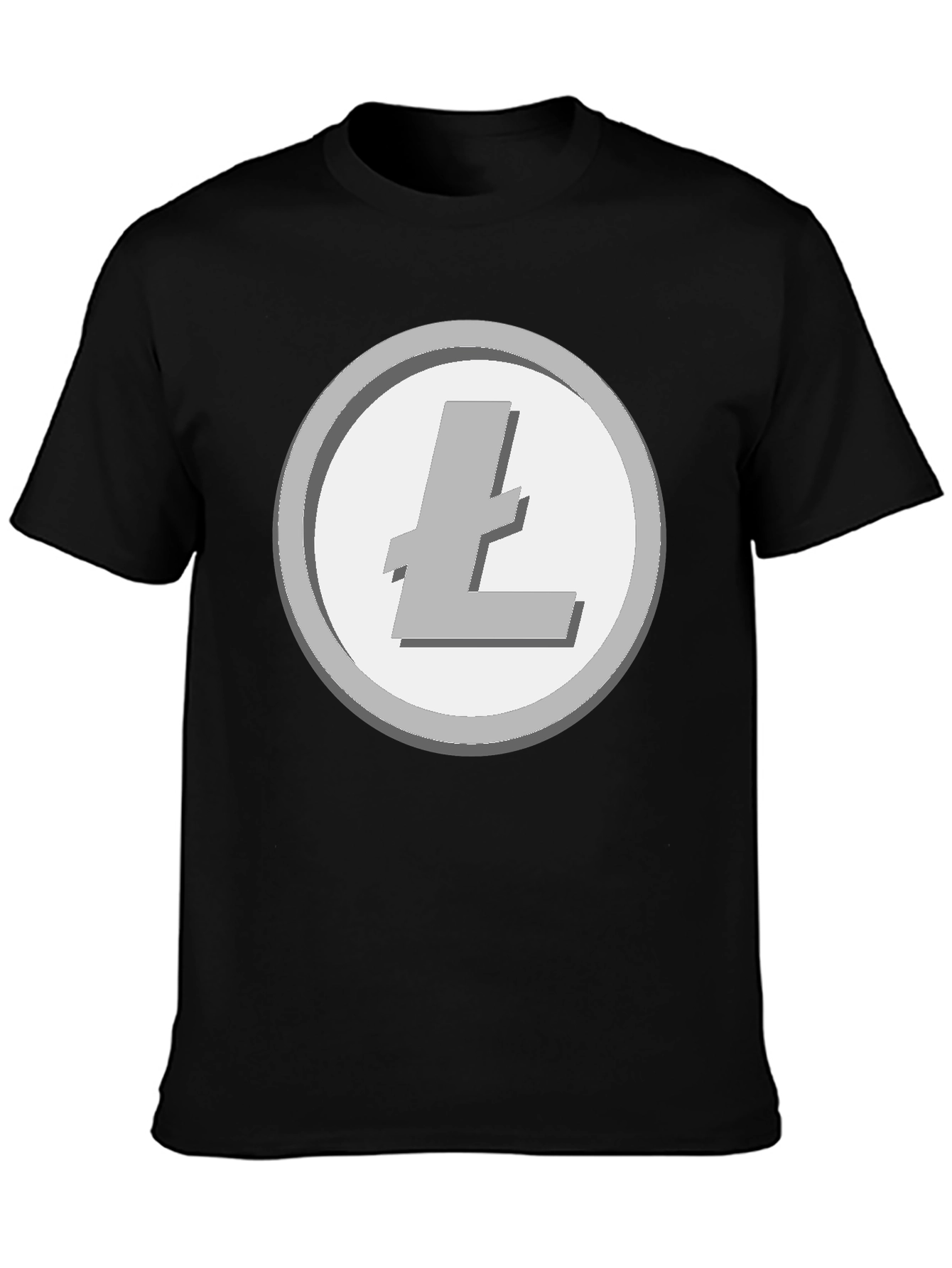 Litecoin Logo Tee - Crypto Style