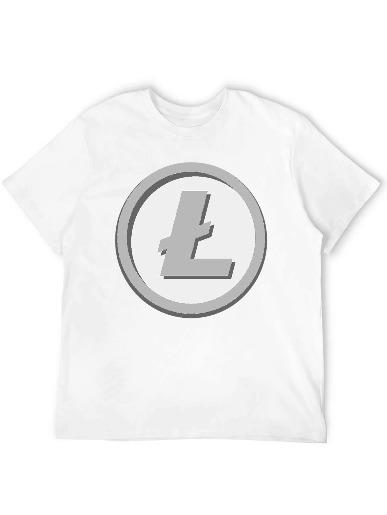 Litecoin Logo Tee - Crypto Style