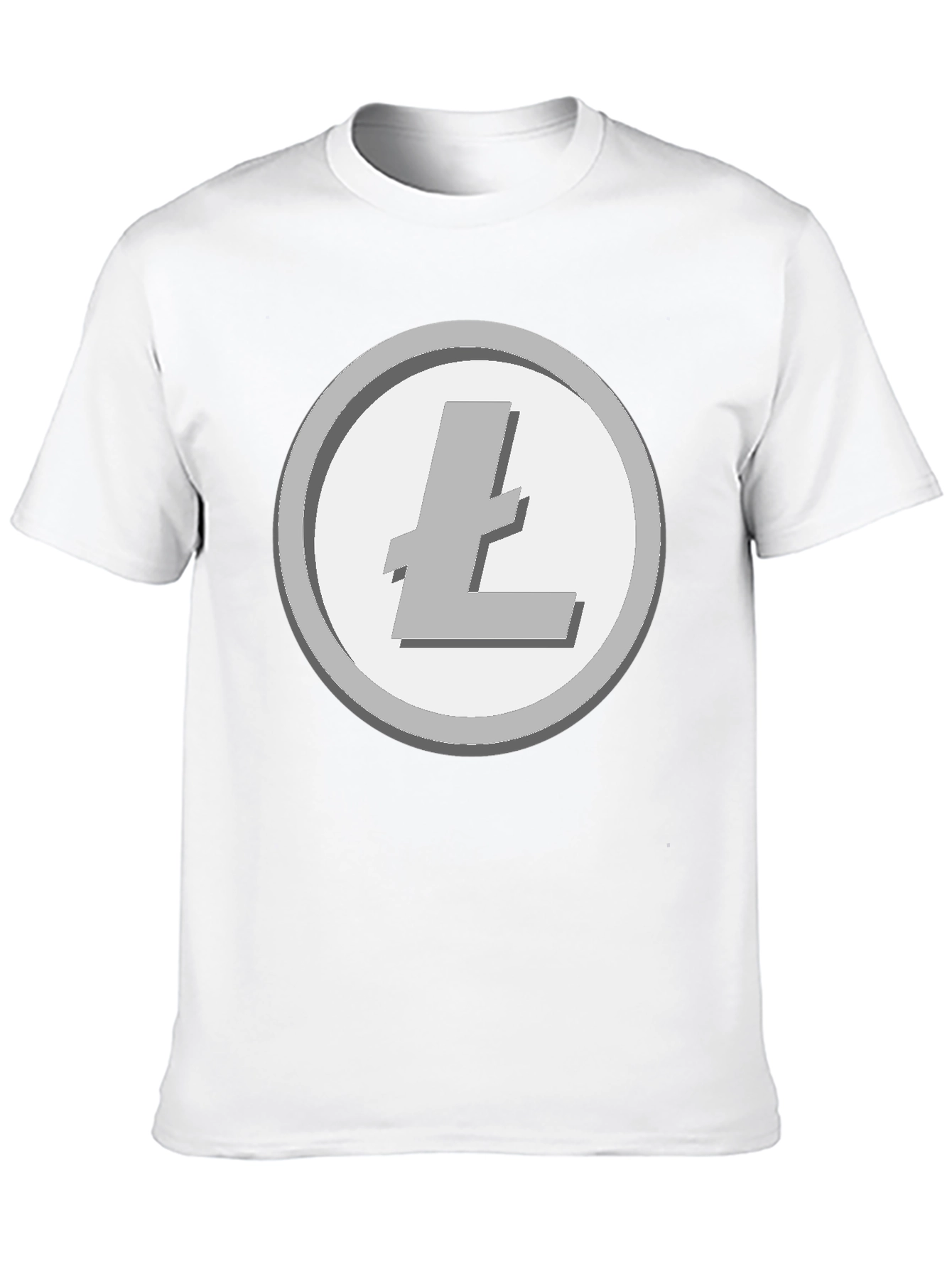 Litecoin Logo Tee - Crypto Style