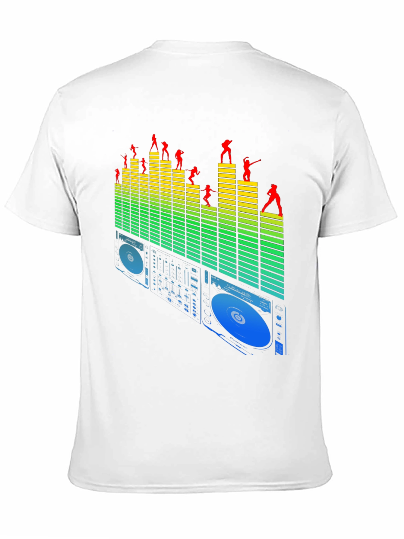 DJ Mixer Graphic Tee - Music Lovers T-Shirt
