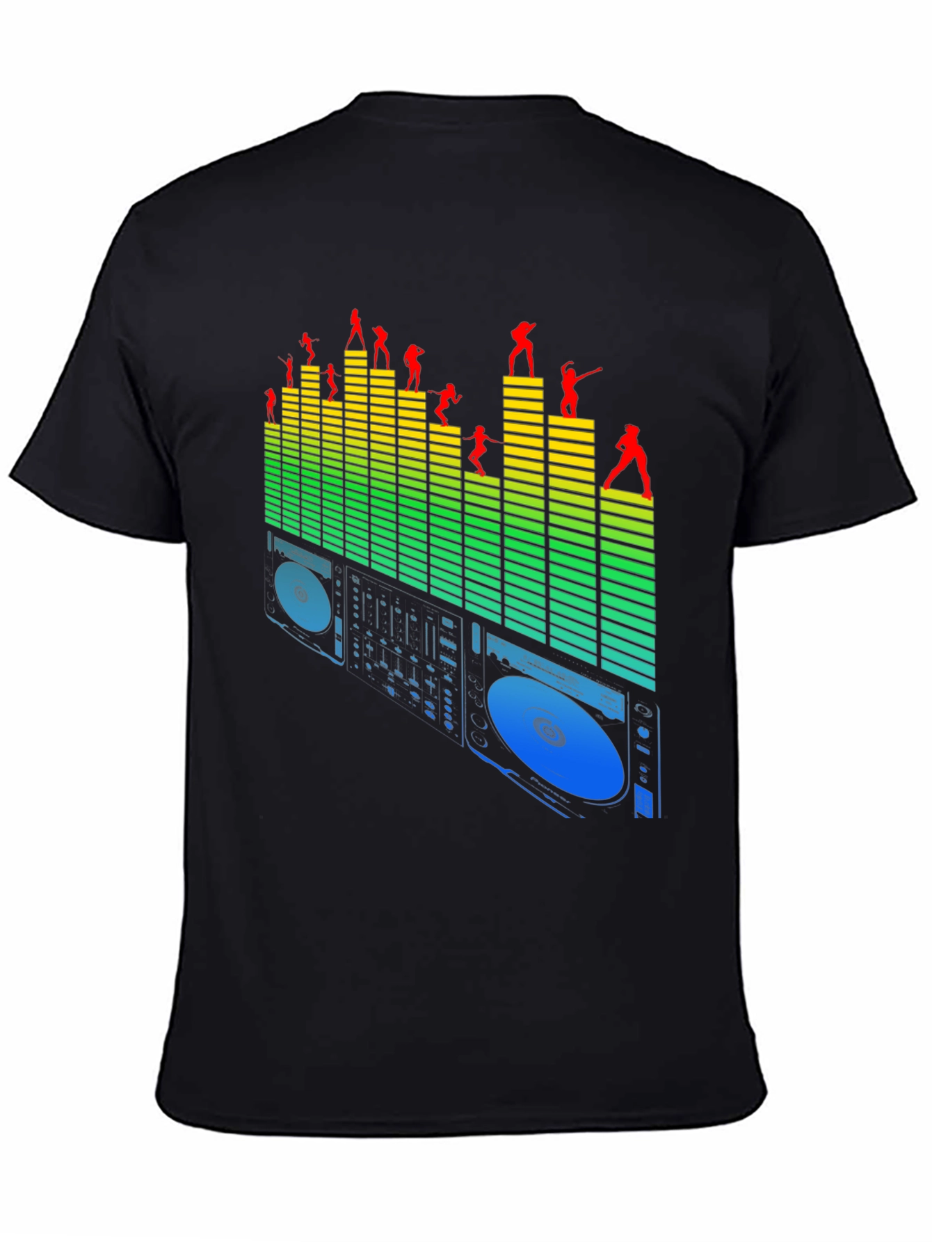 DJ Mixer Graphic Tee - Music Lovers T-Shirt
