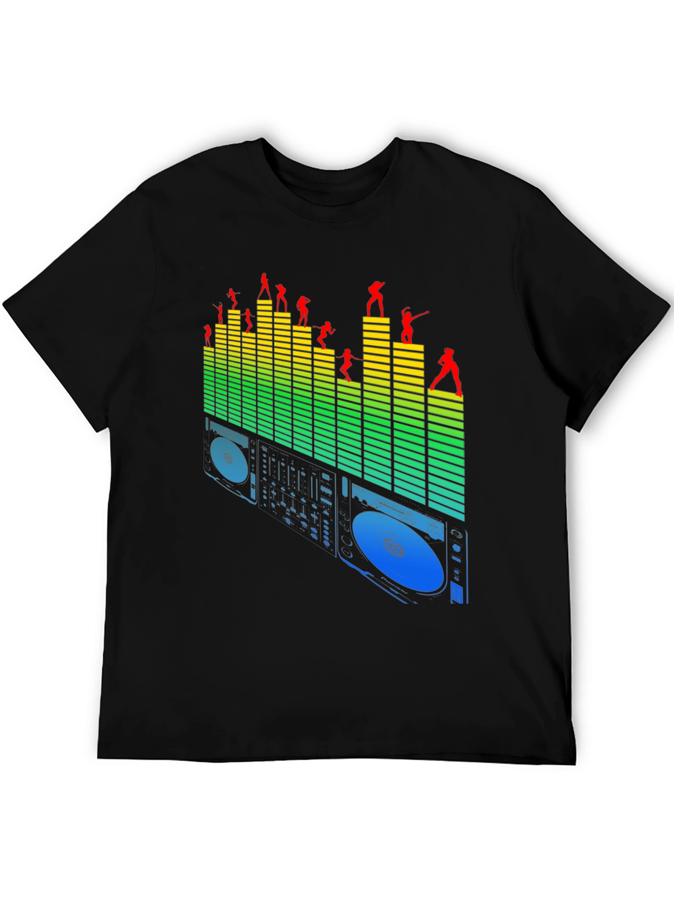 DJ Mixer Graphic Tee - Music Lovers T-Shirt