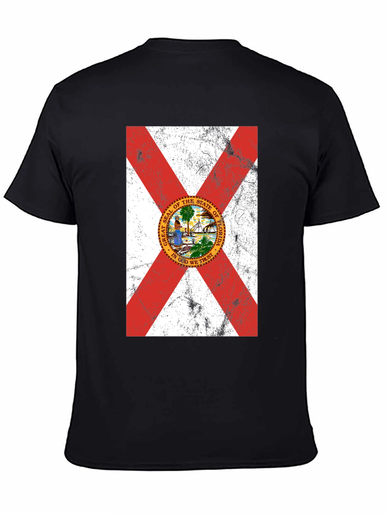 Florida Flag T-Shirt - Distressed Graphic Tee