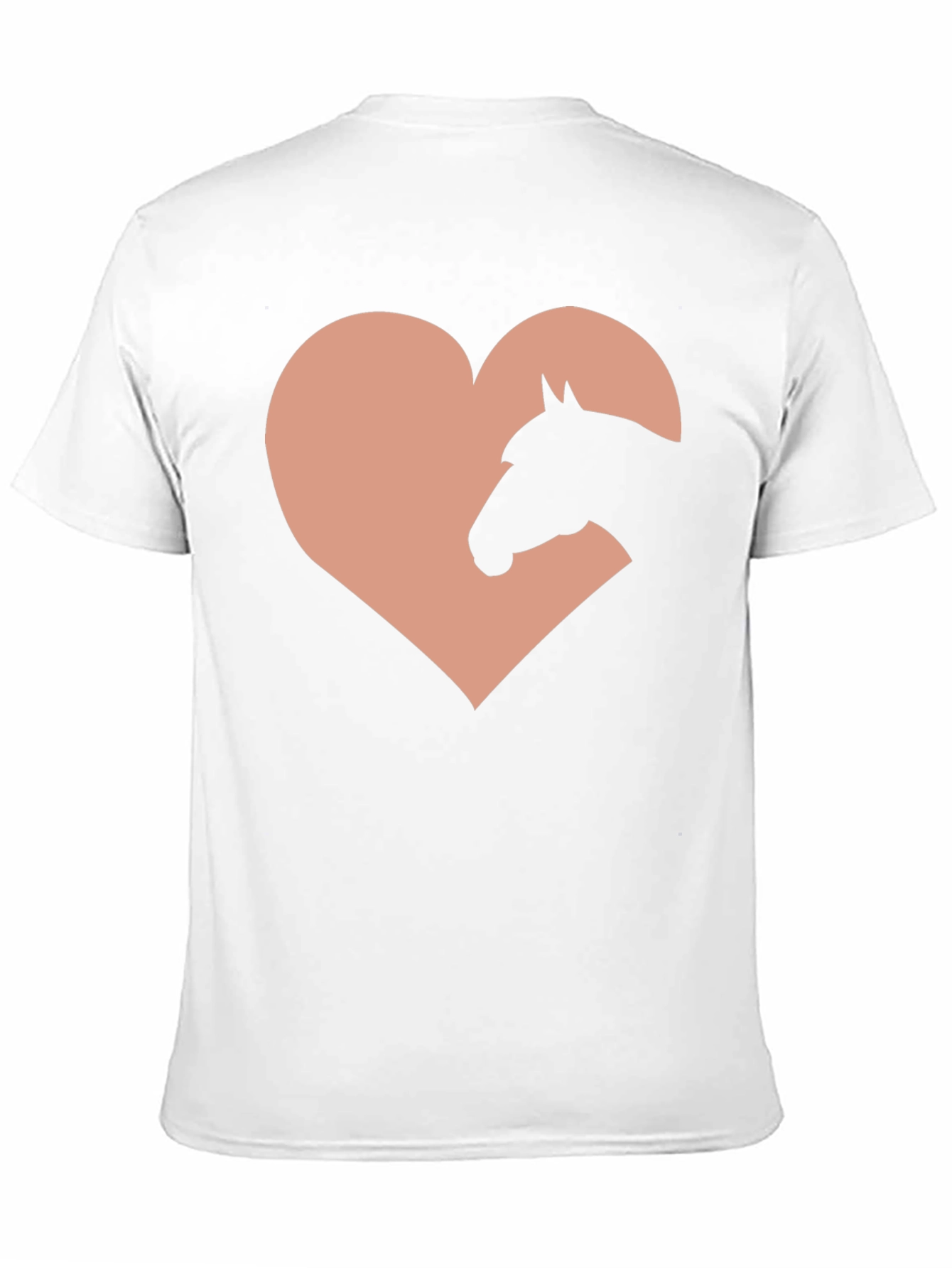 Horse Lover T-Shirt - Heart Graphic Tee