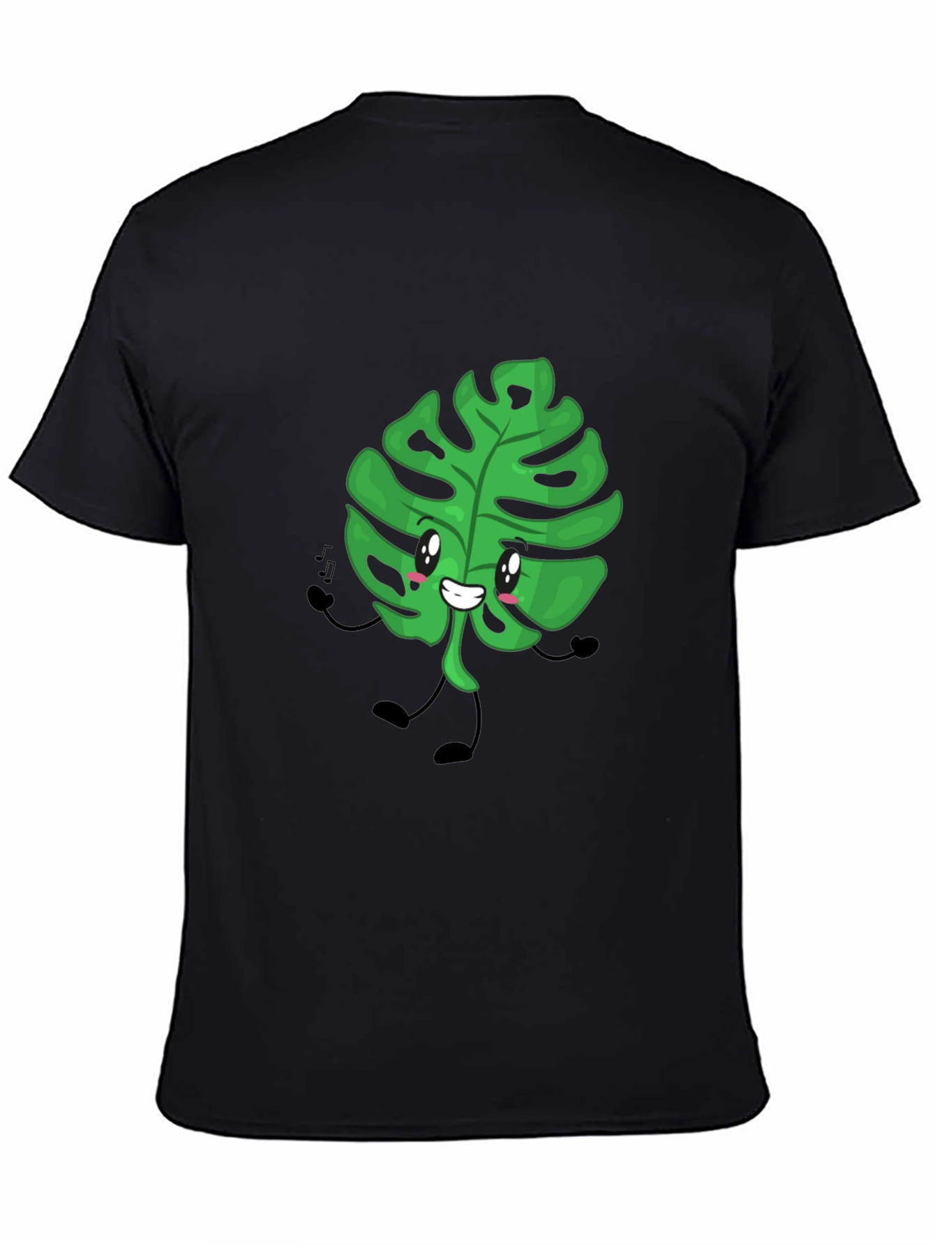 Cute Monstera Leaf Graphic T-Shirt