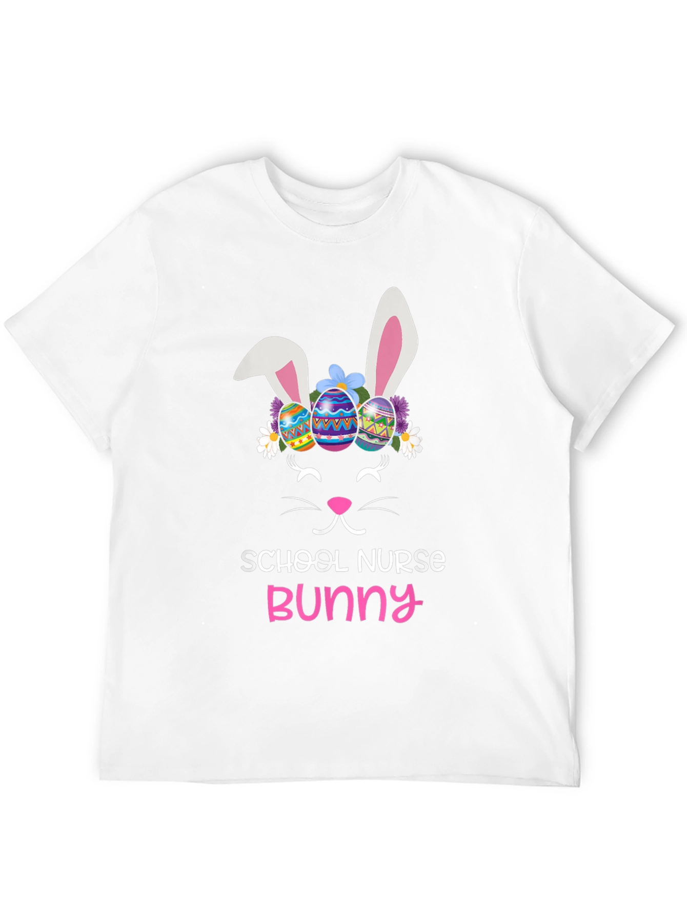 School Nurse Bunny Easter T-Shirt