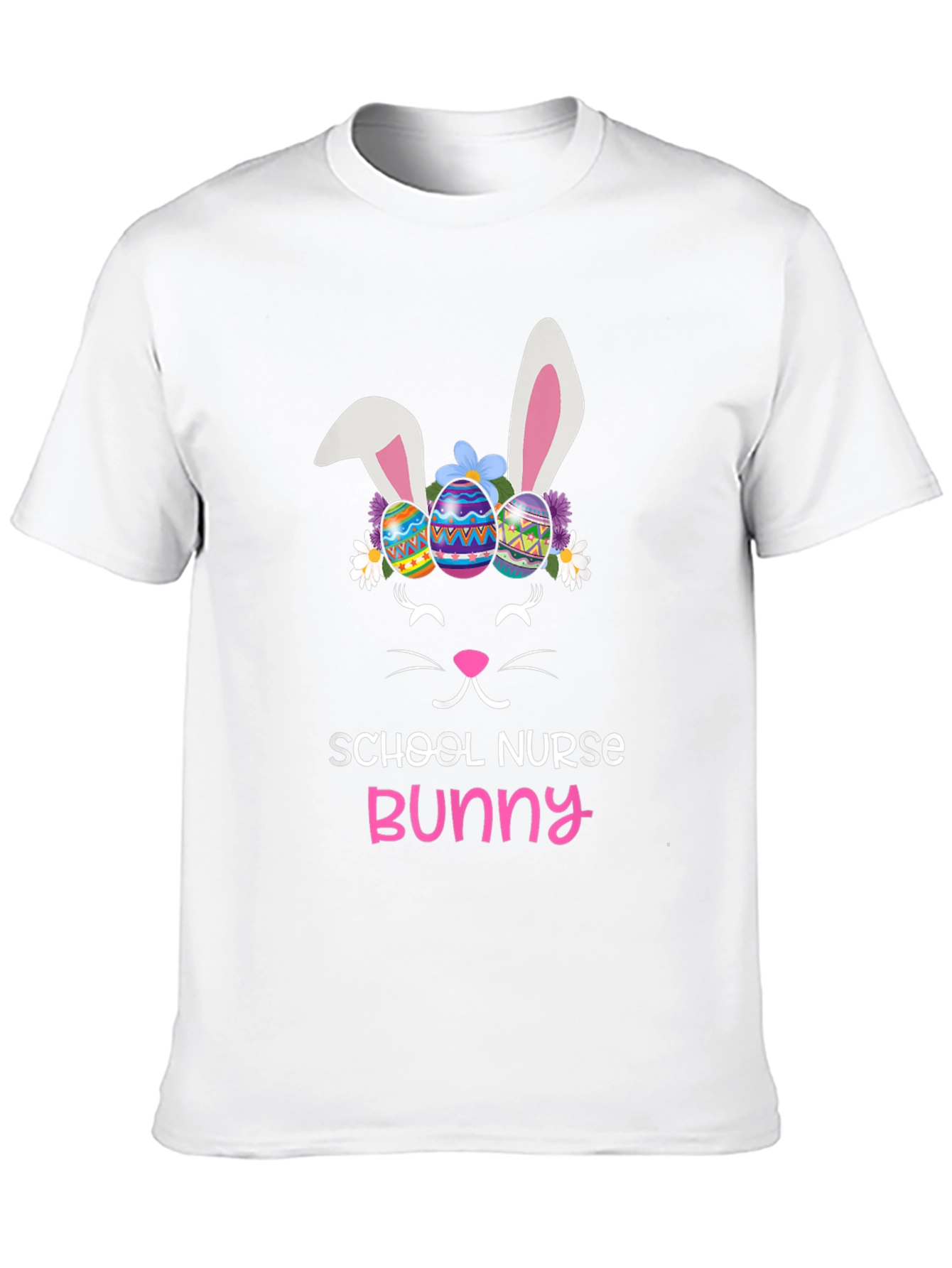 School Nurse Bunny Easter T-Shirt