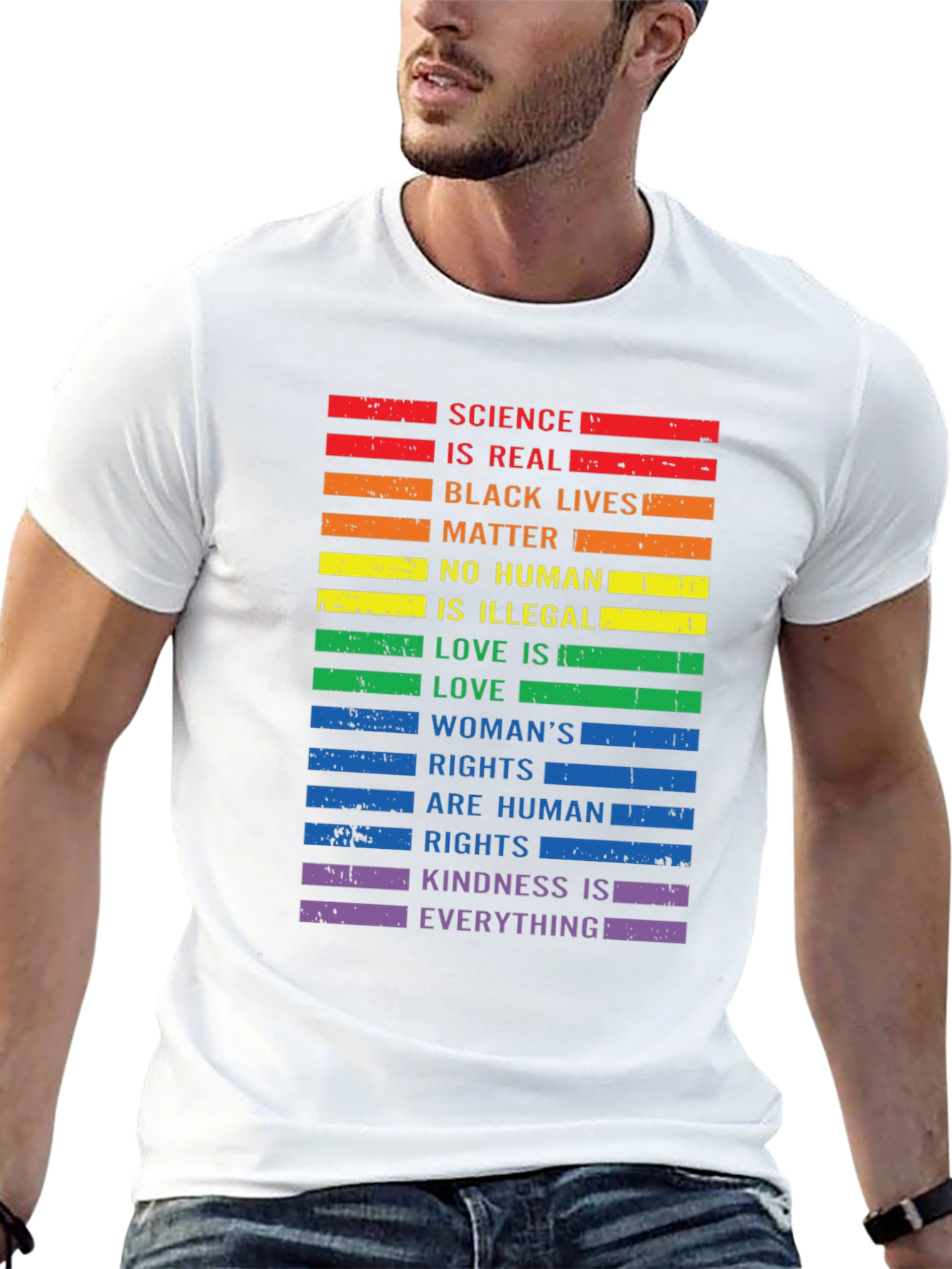 Equality Matters T-Shirt - Rainbow Pride