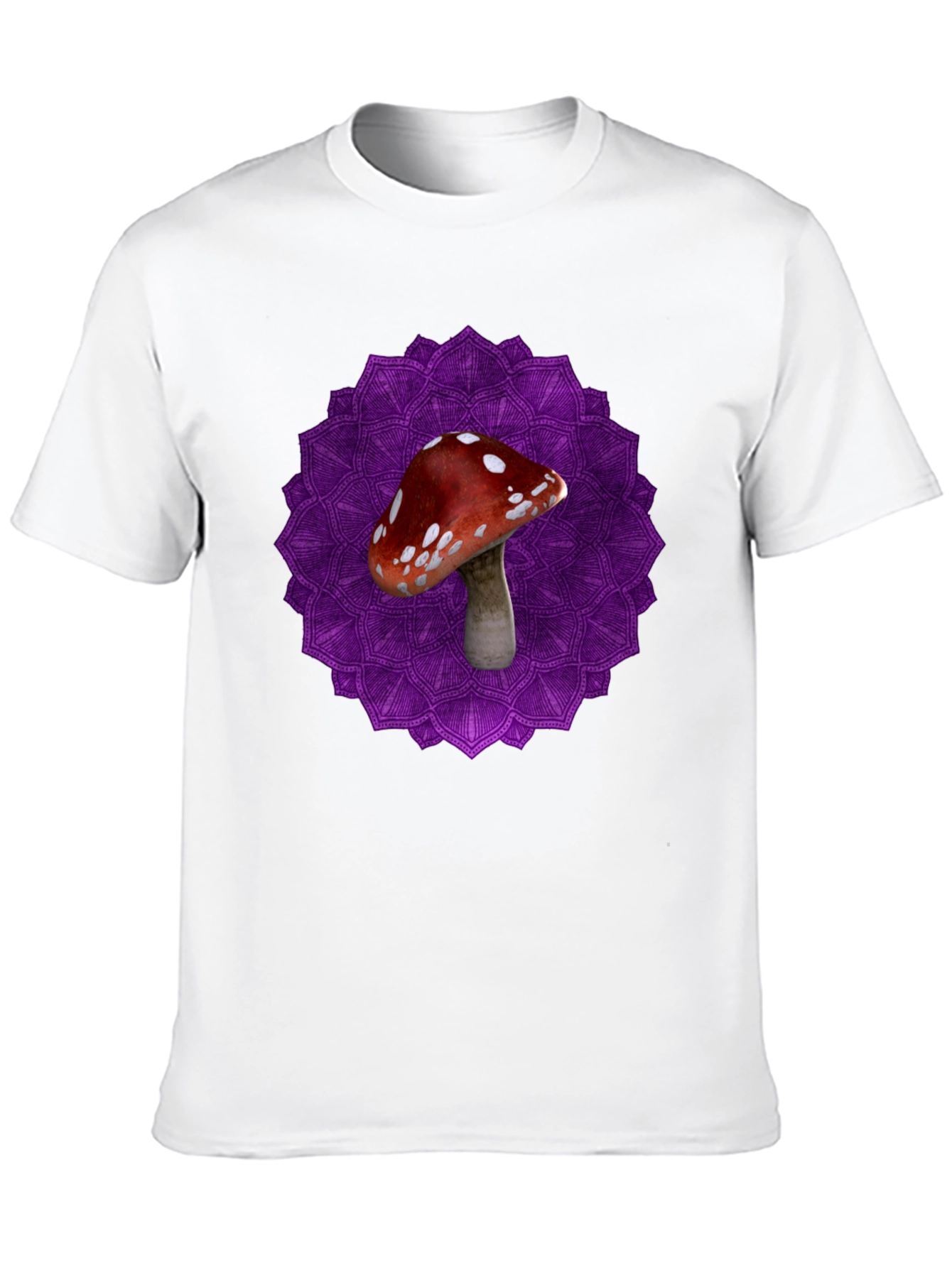 Mushroom Mandala Graphic T-Shirt