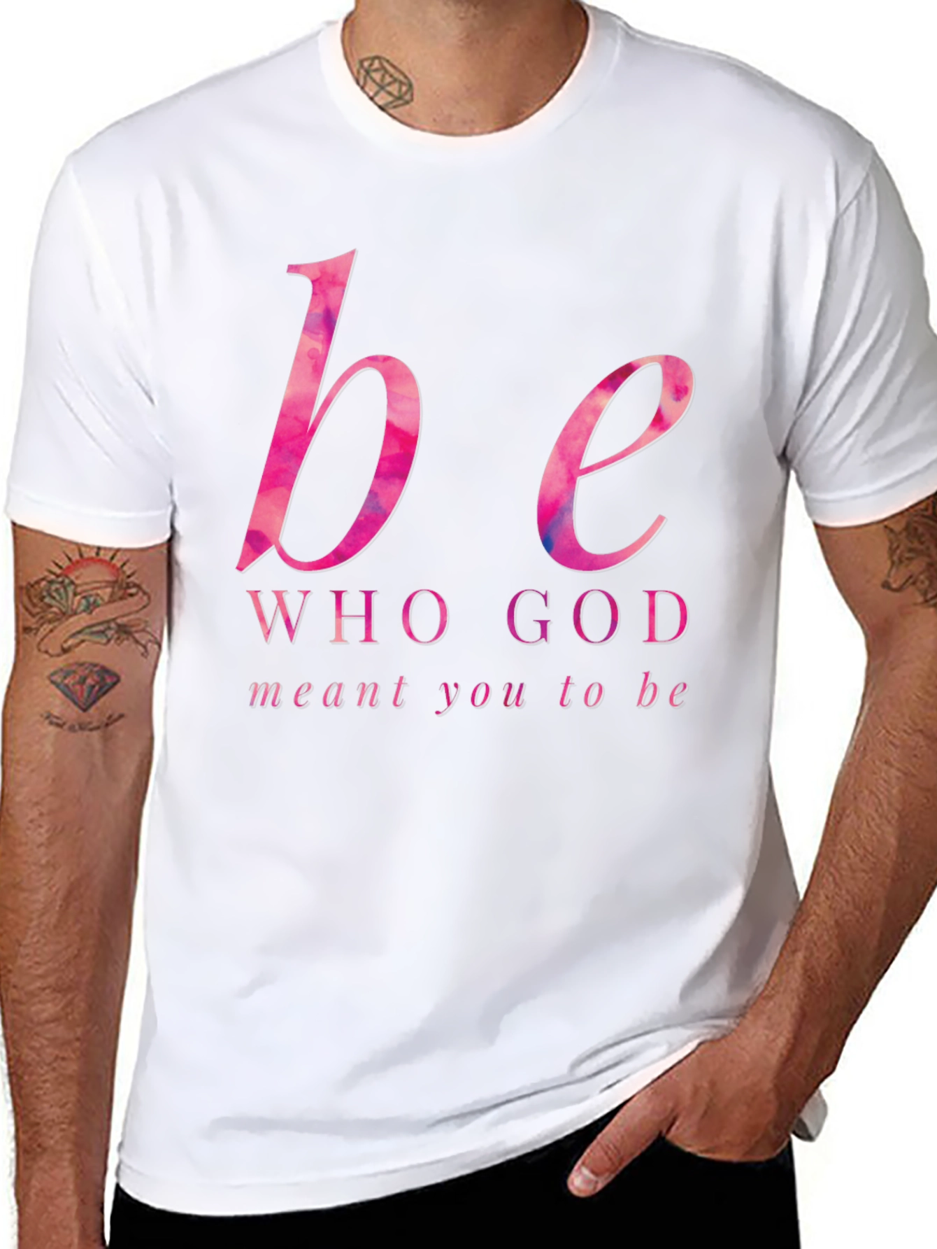 Be Who God Meant You To Be Graphic Tee