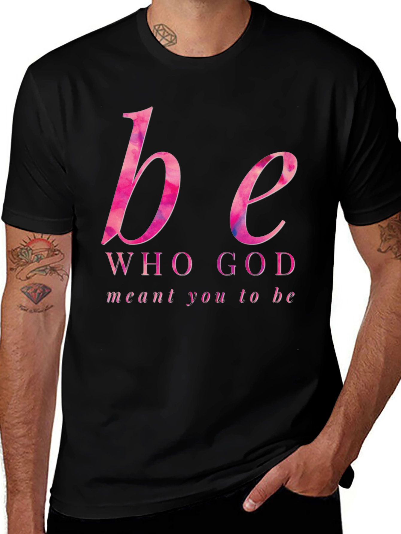 Be Who God Meant You To Be Graphic Tee