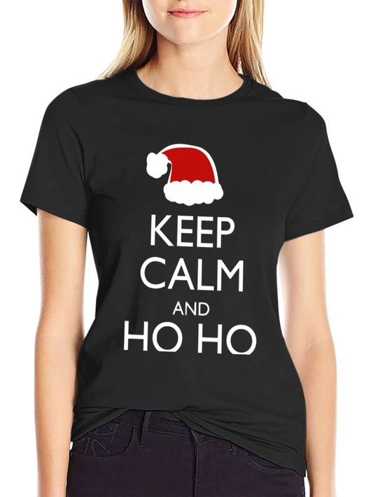 Keep Calm and Ho Ho Christmas T-Shirt