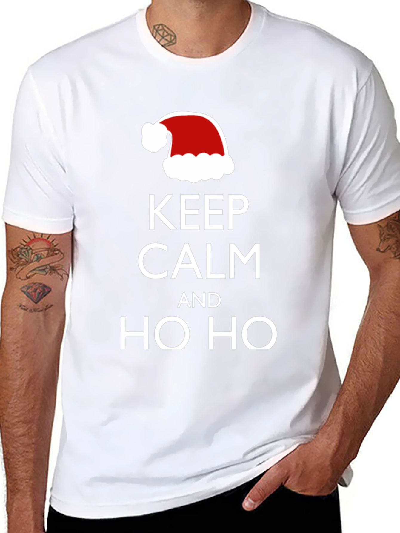 Keep Calm and Ho Ho Christmas T-Shirt
