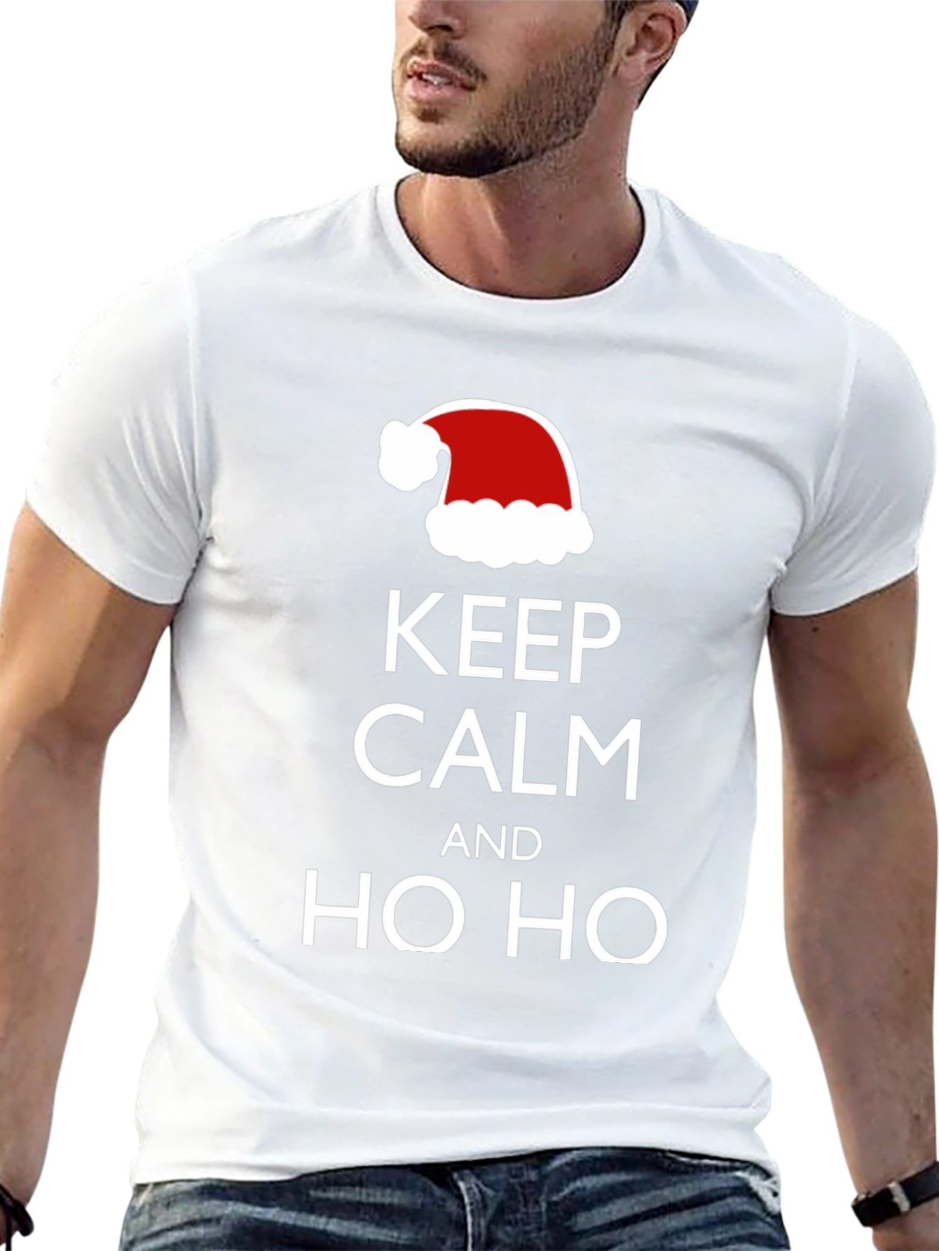 Keep Calm and Ho Ho Christmas T-Shirt