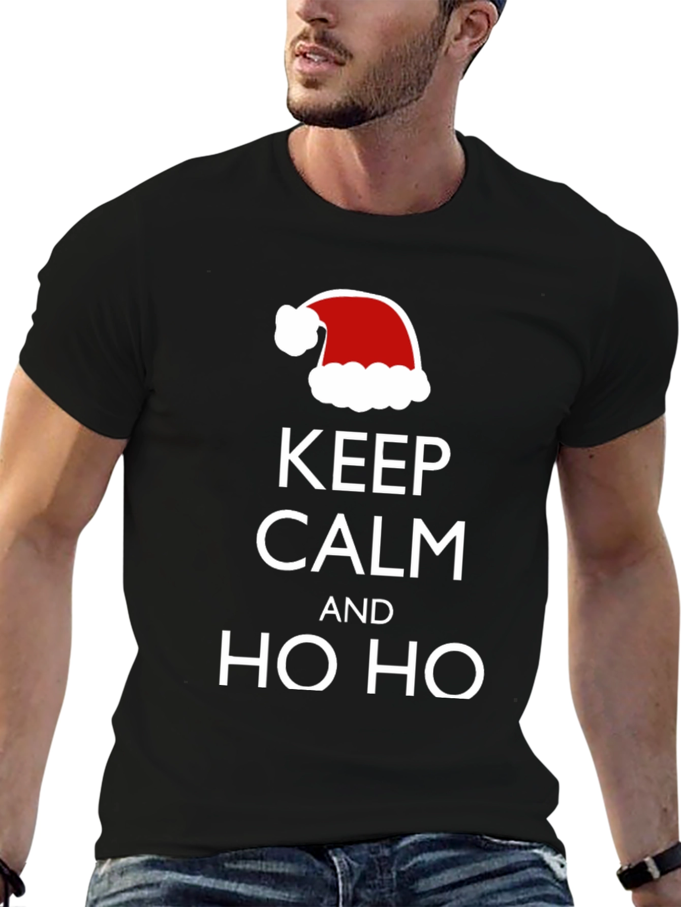 Keep Calm and Ho Ho Christmas T-Shirt