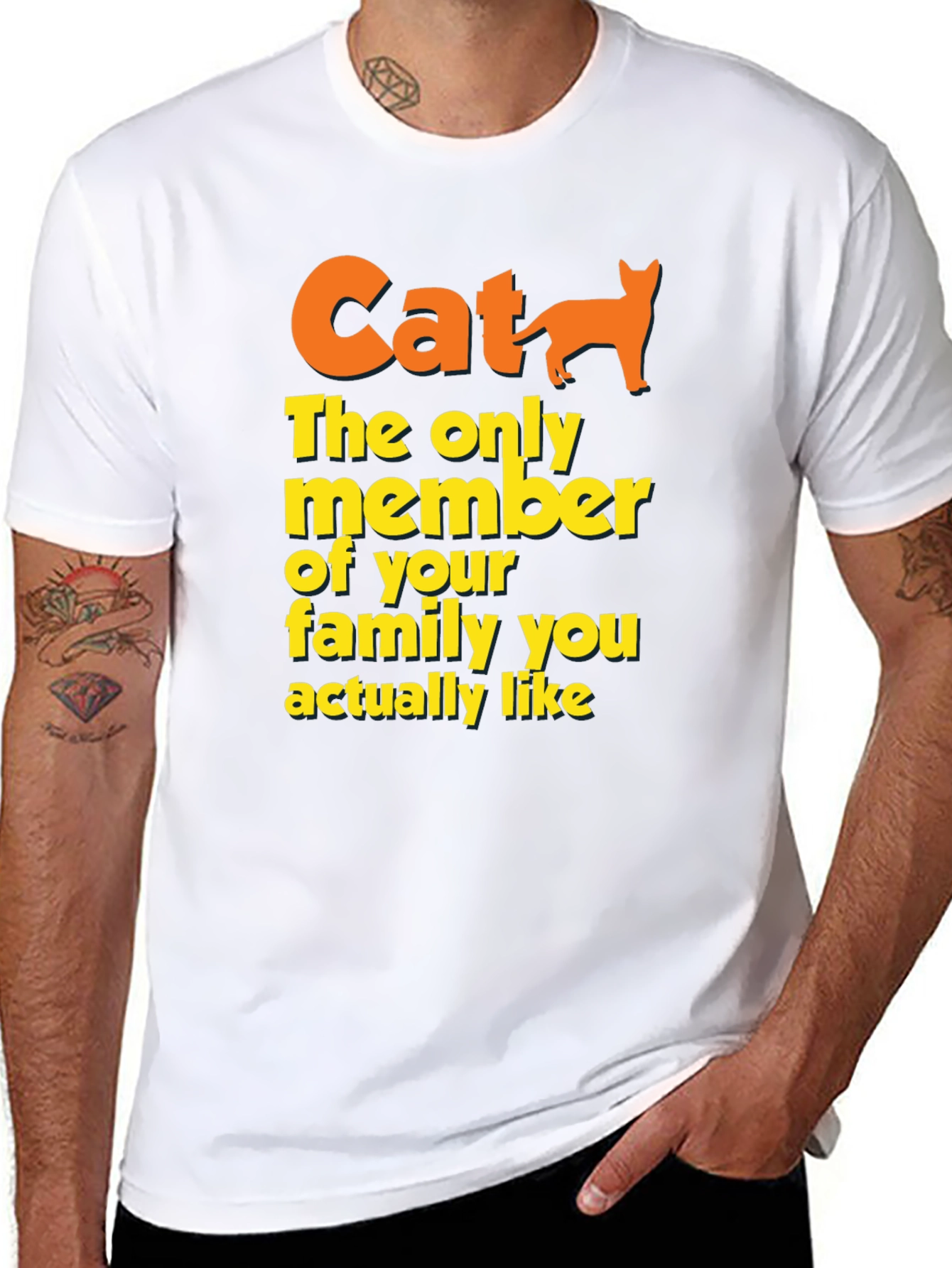 Funny Cat Family T-Shirt
