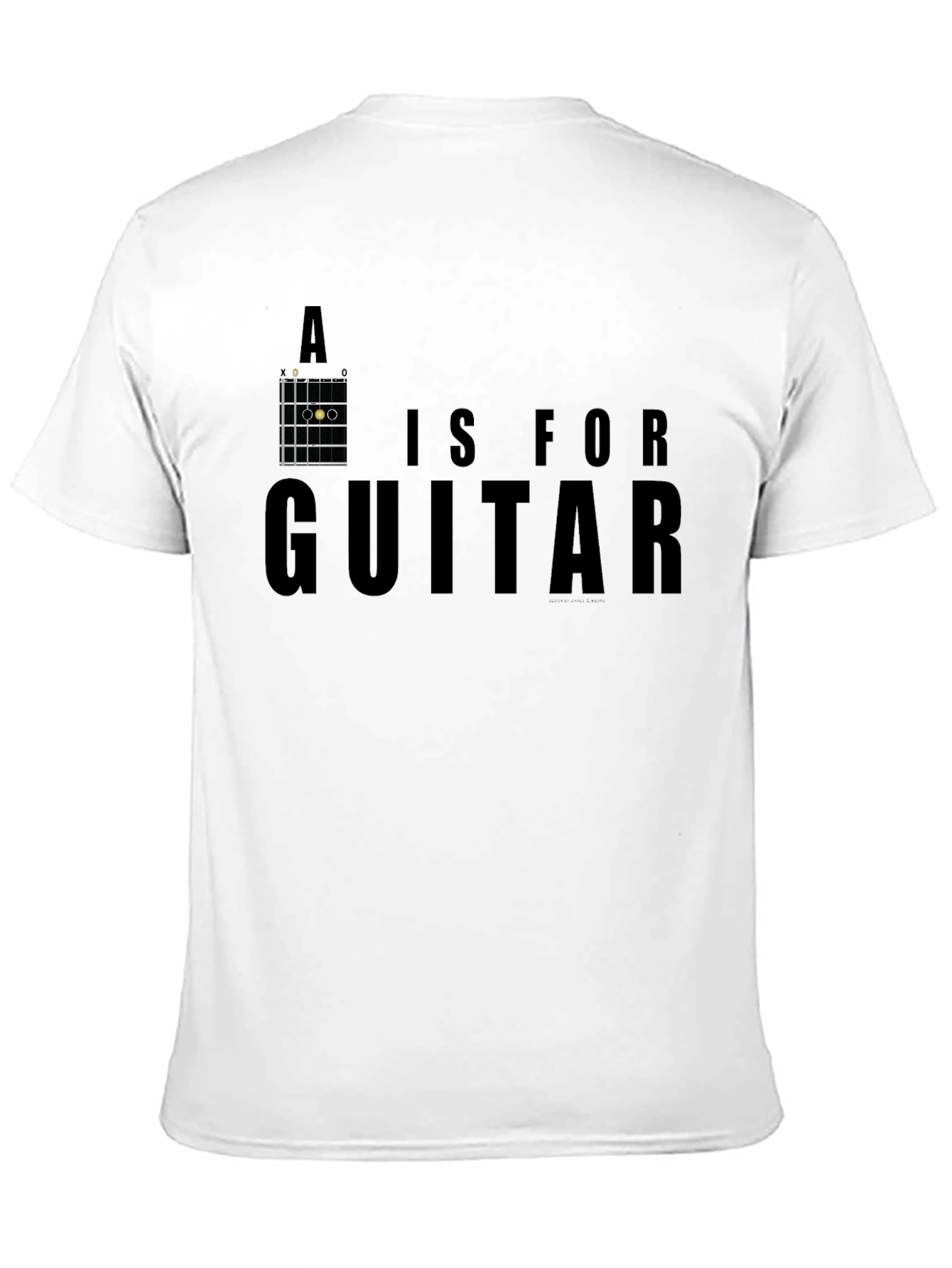 A is for Guitar Graphic T-Shirt