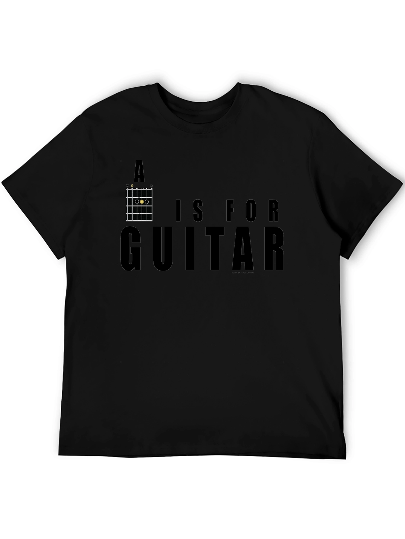A is for Guitar Graphic T-Shirt
