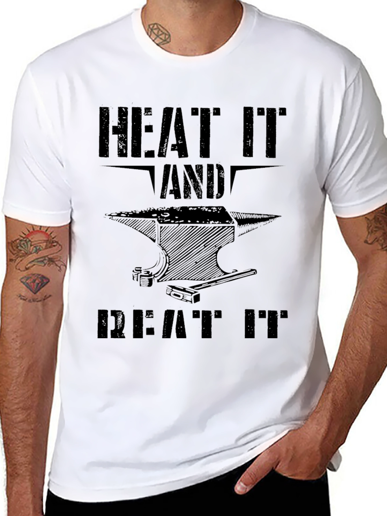 Heat It & Beat It Blacksmith T-Shirt