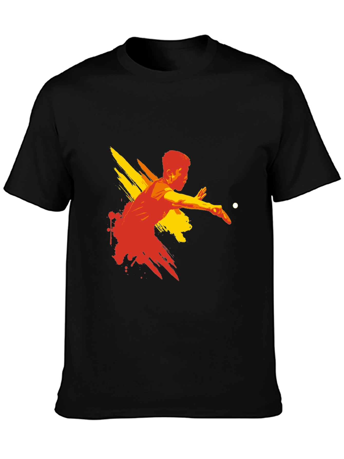 Table Tennis Graphic Tee - Stylish Sport Shirt