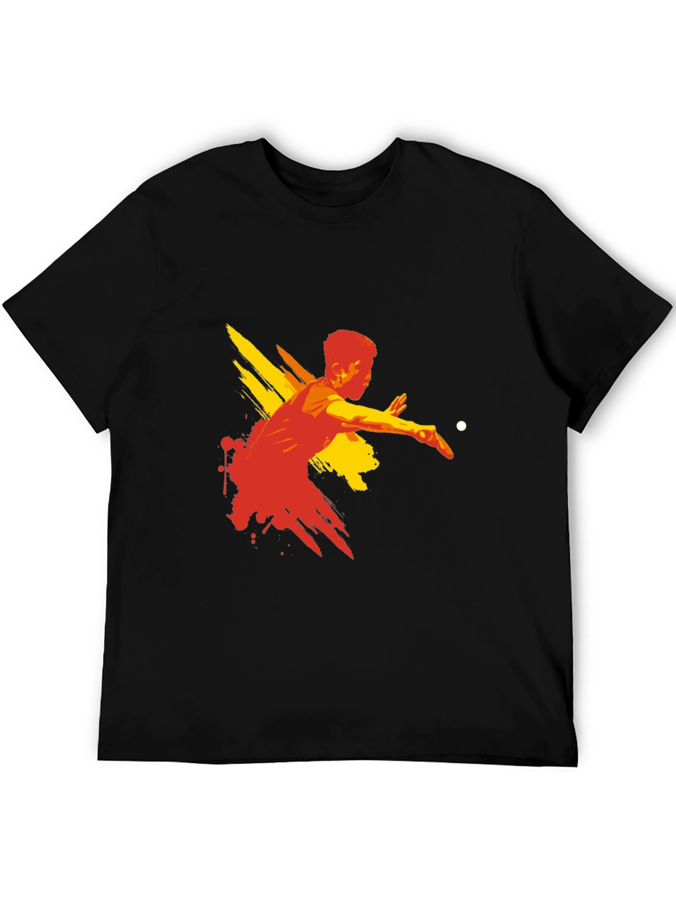 Table Tennis Graphic Tee - Stylish Sport Shirt