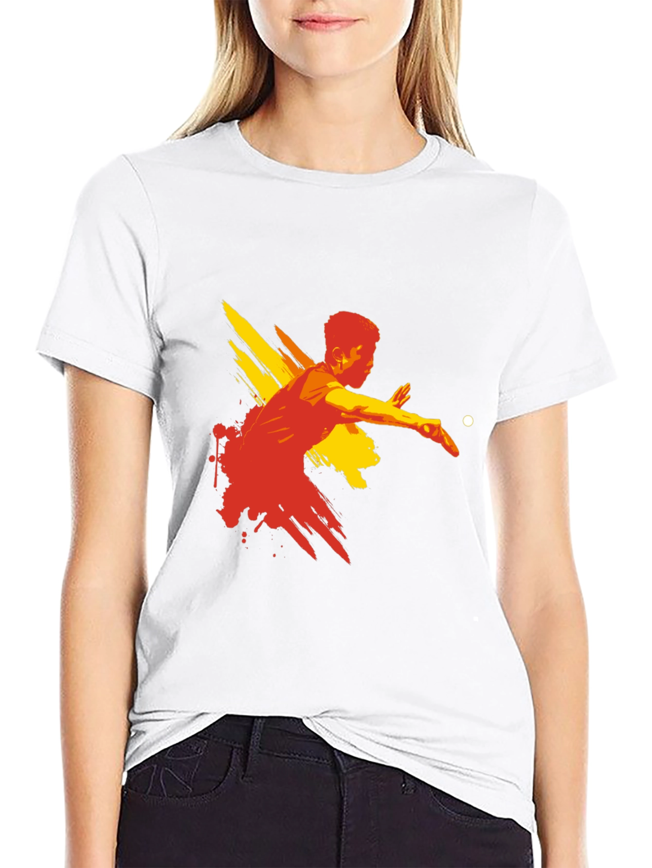 Table Tennis Graphic Tee - Stylish Sport Shirt