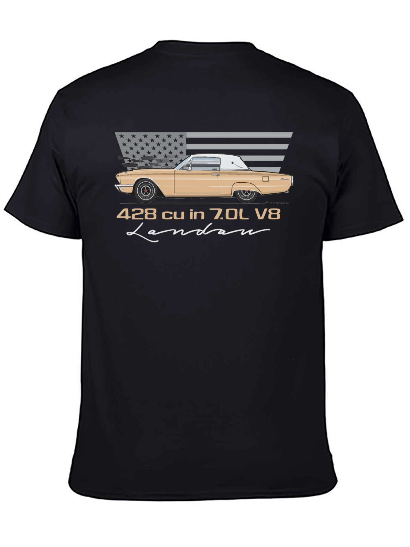 428 cu in 7.0L V8 Landau T-Shirt