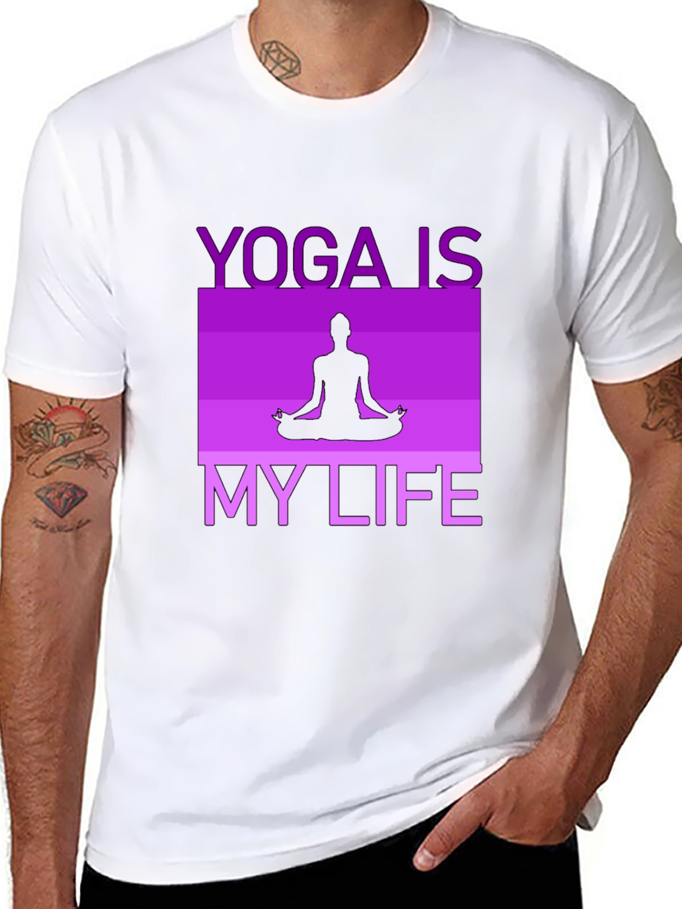 Yoga Is My Life Graphic Tee