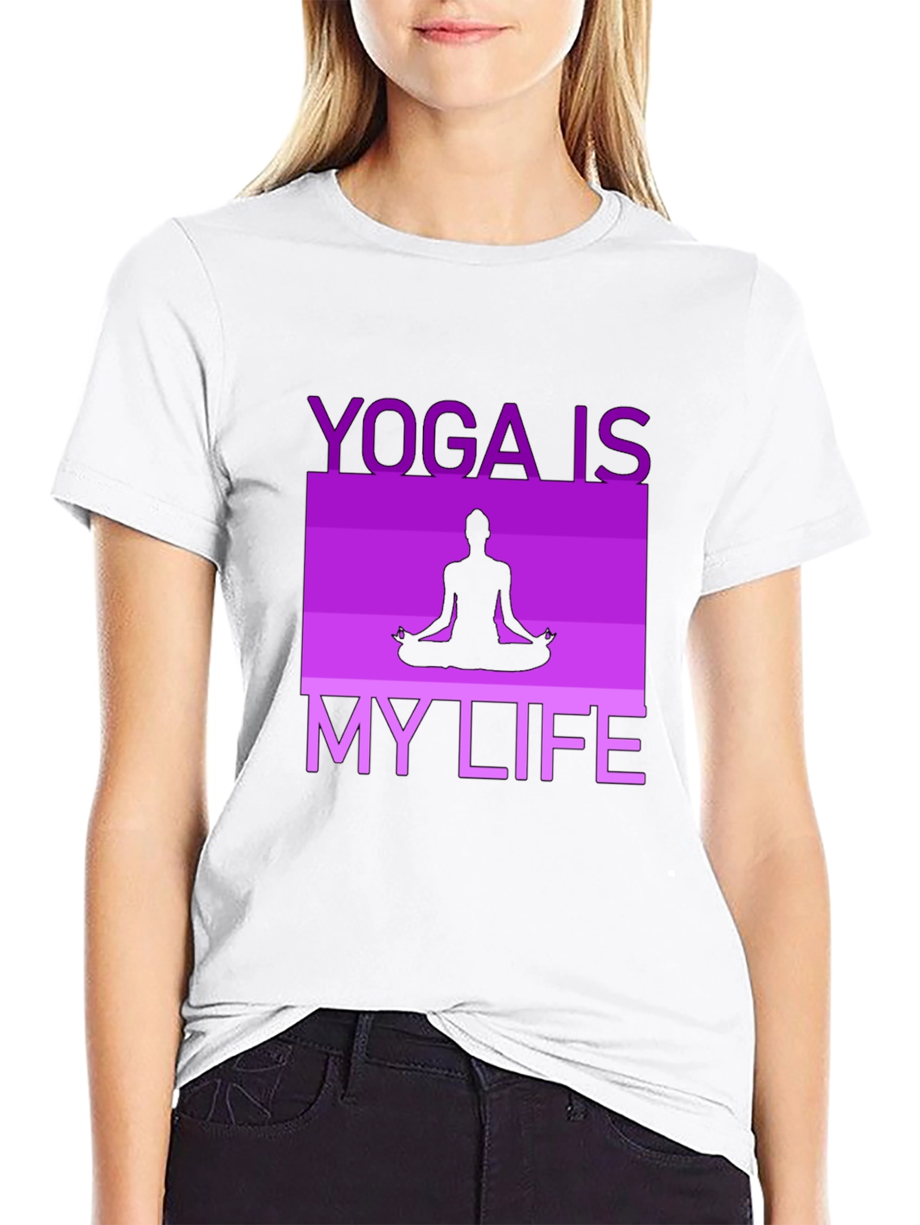 Yoga Is My Life Graphic Tee