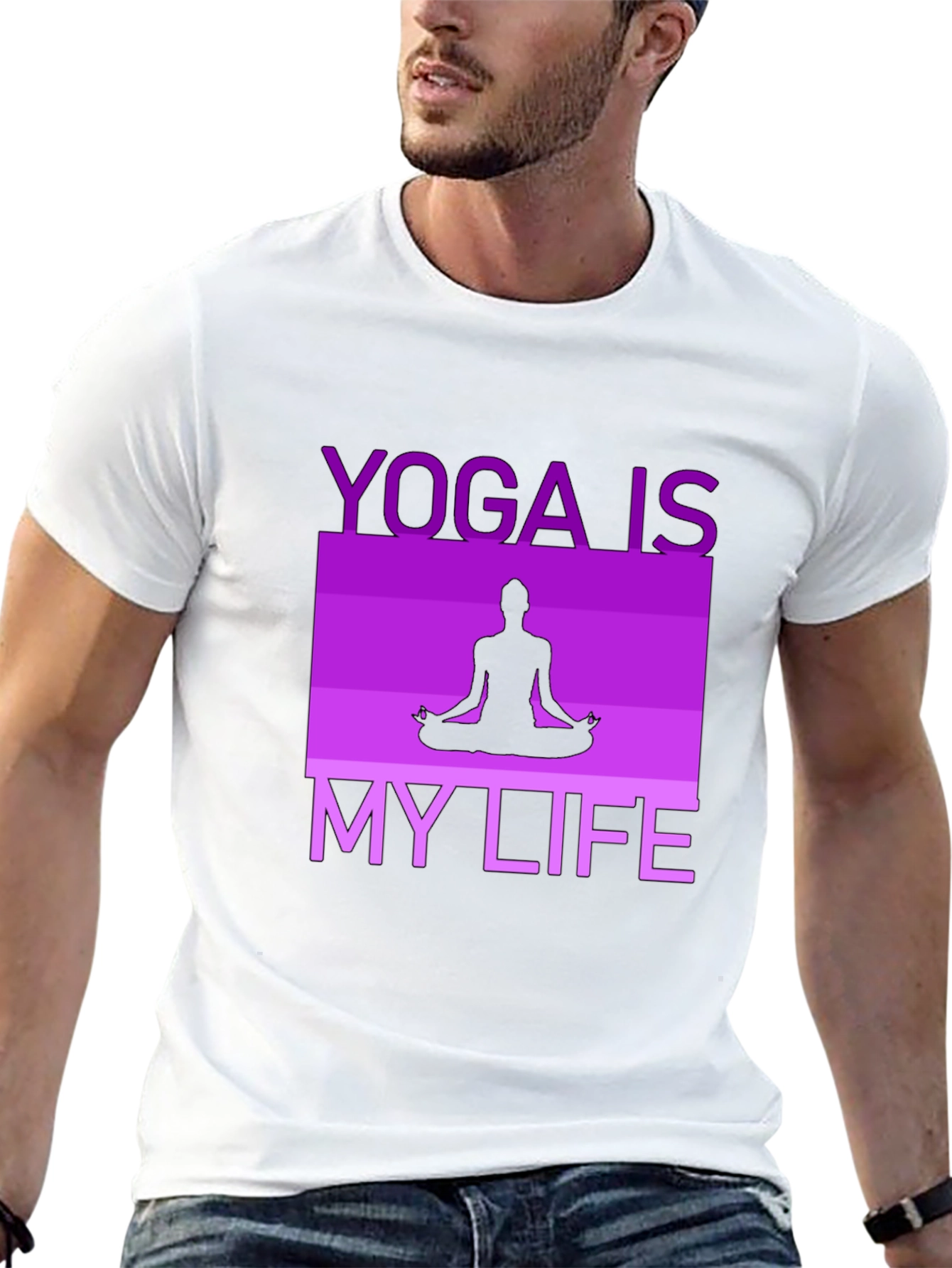 Yoga Is My Life Graphic Tee