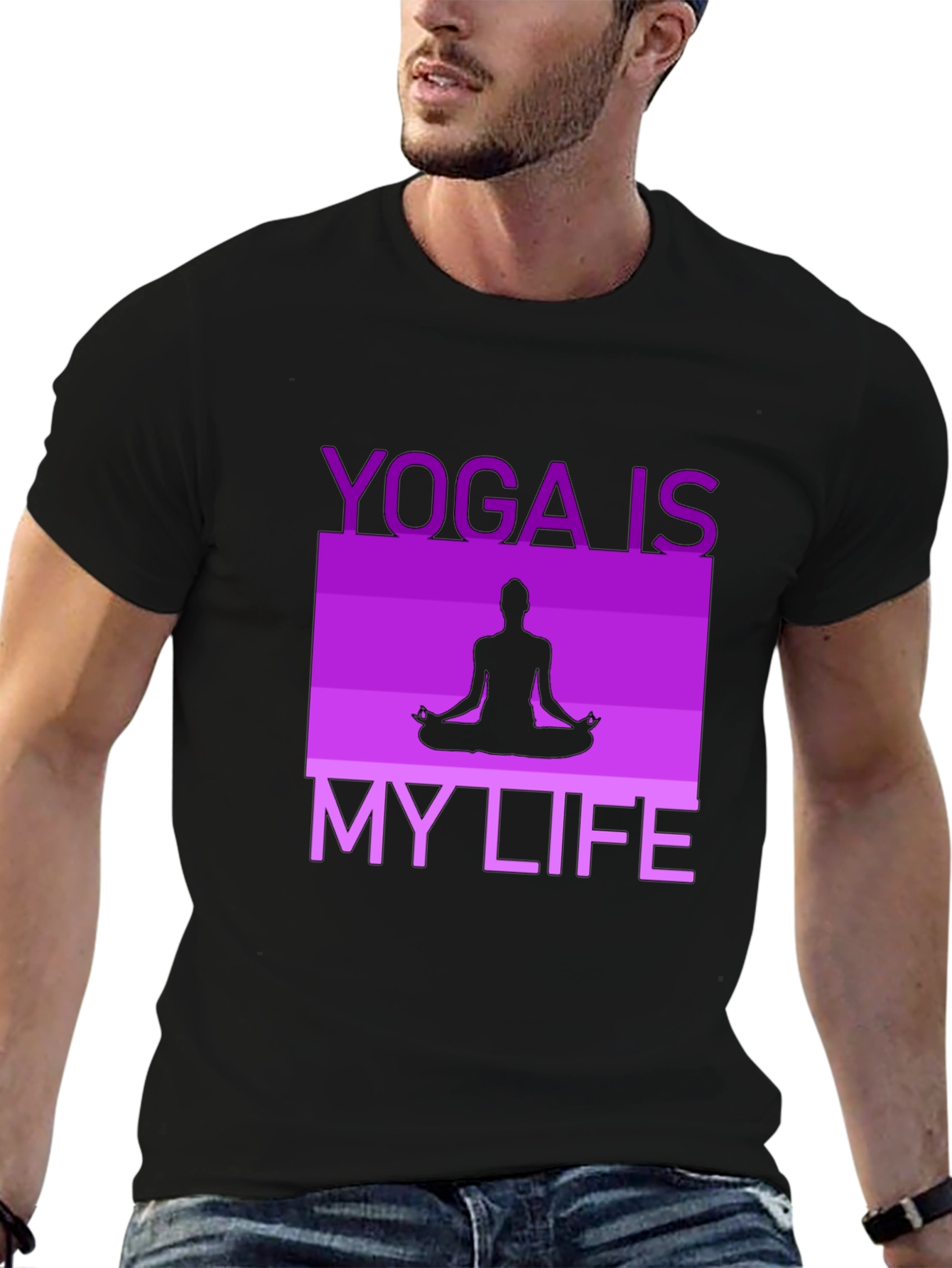 Yoga Is My Life Graphic Tee