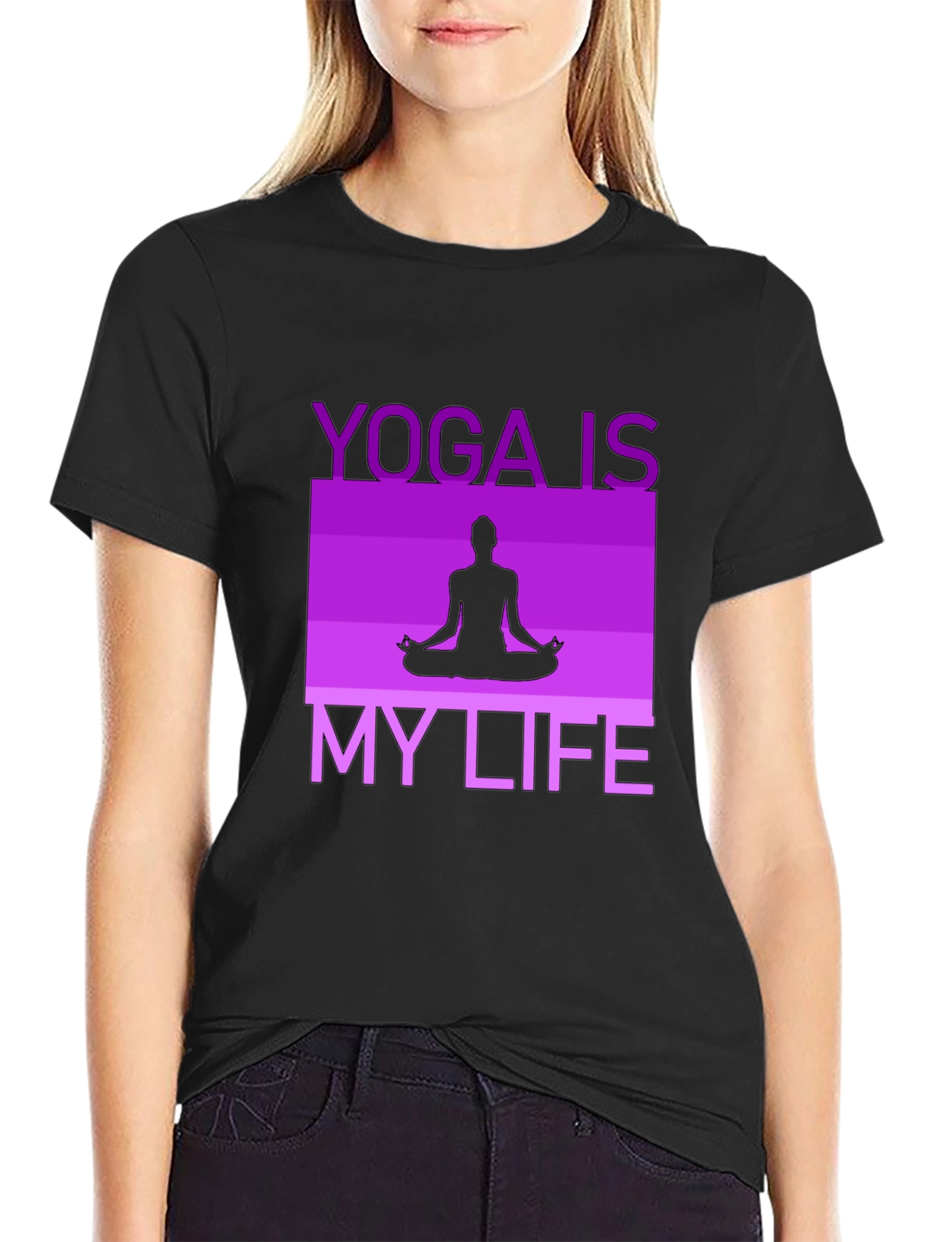 Yoga Is My Life Graphic Tee
