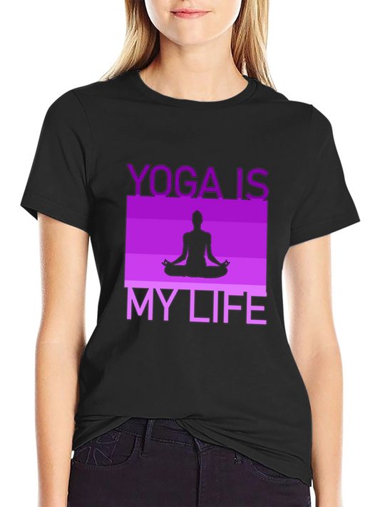 Yoga Is My Life Graphic Tee